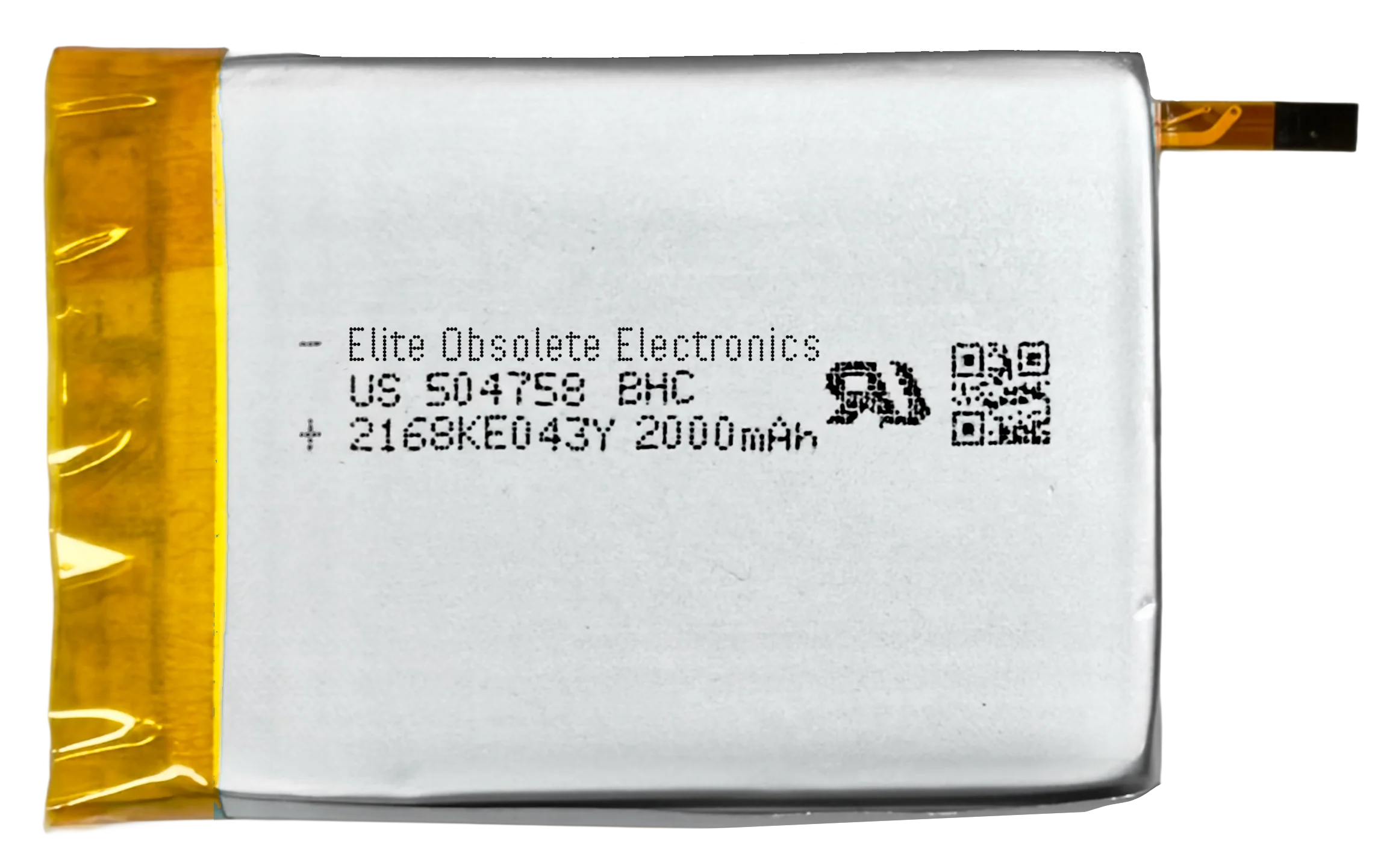 2000mah v2 Extended Capacity Lithium-Ion Battery for Apple iPod Video 5th 5.5 A1136 & iPod Classic 6th 7th A1238