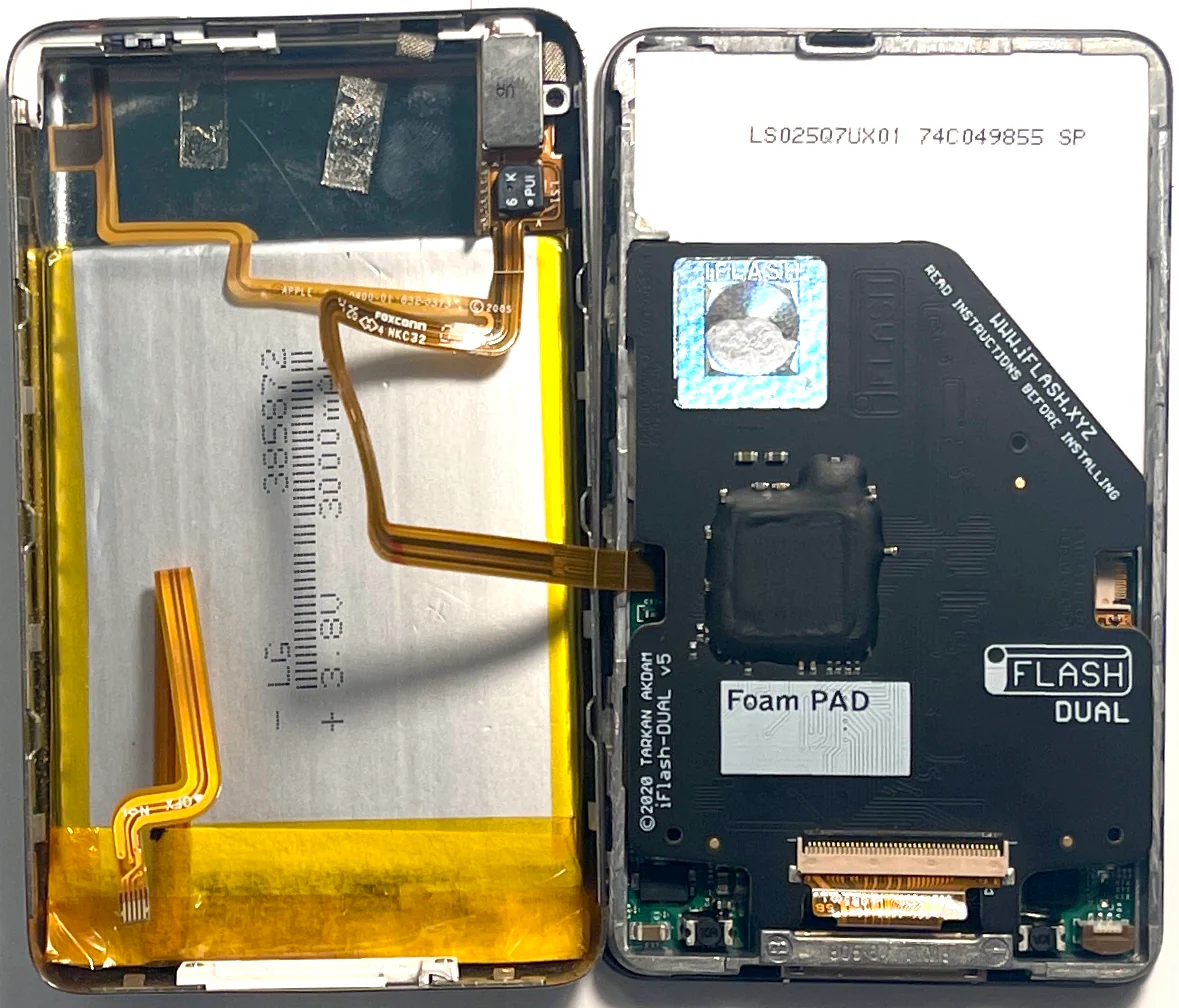 3000mah Thick Extended Capacity Lithium-Ion Polymer Battery for Apple iPod Video 5th 5.5 A1136 & Apple iPod Classic 6th 7th A1238 - Image 3
