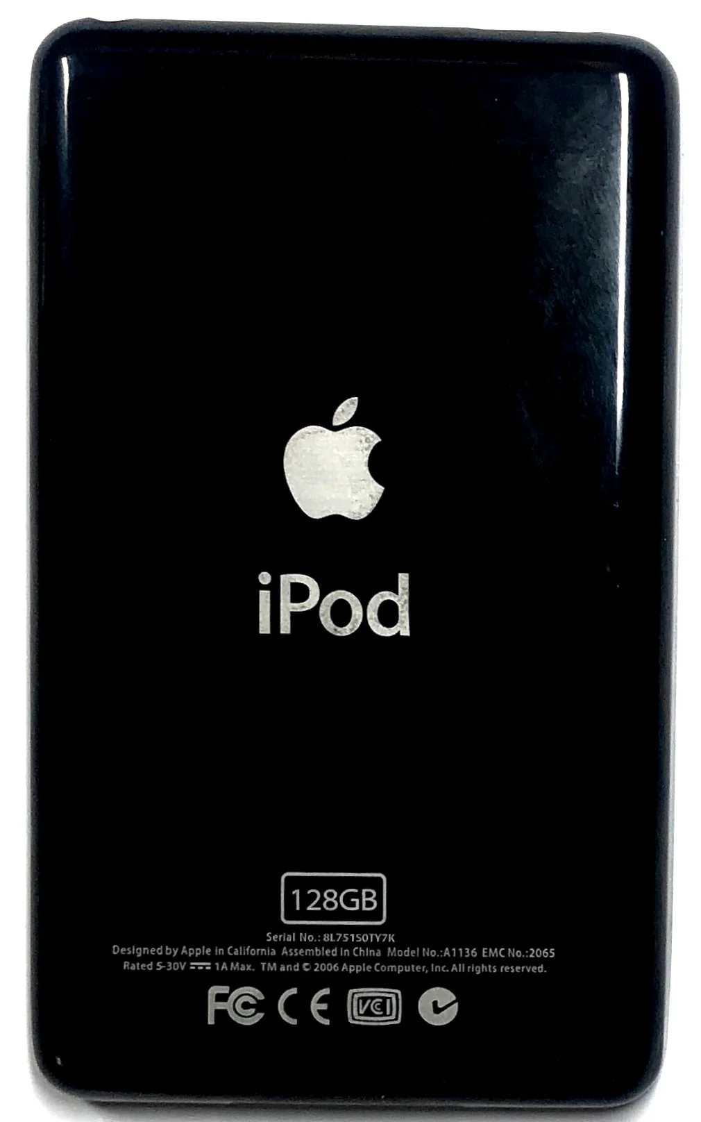 Thin Black Backplate for iPod Classic Video 5th 5.5 6th 7th 30GB 64GB 128GB 256GB 512GB 1TB 80GB 120GB 160GB Universal A1136 A1238 - Image 5