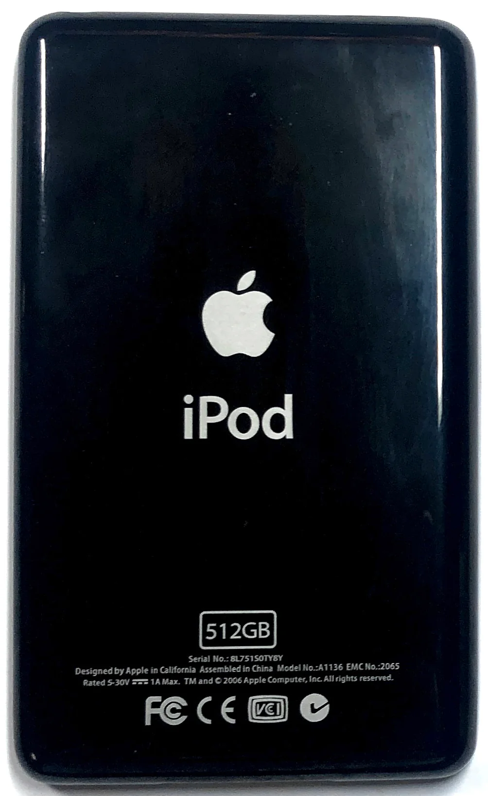 Thin Black Backplate for iPod Classic Video 5th 5.5 6th 7th 30GB 64GB 128GB 256GB 512GB 1TB 80GB 120GB 160GB Universal A1136 A1238 - Image 7