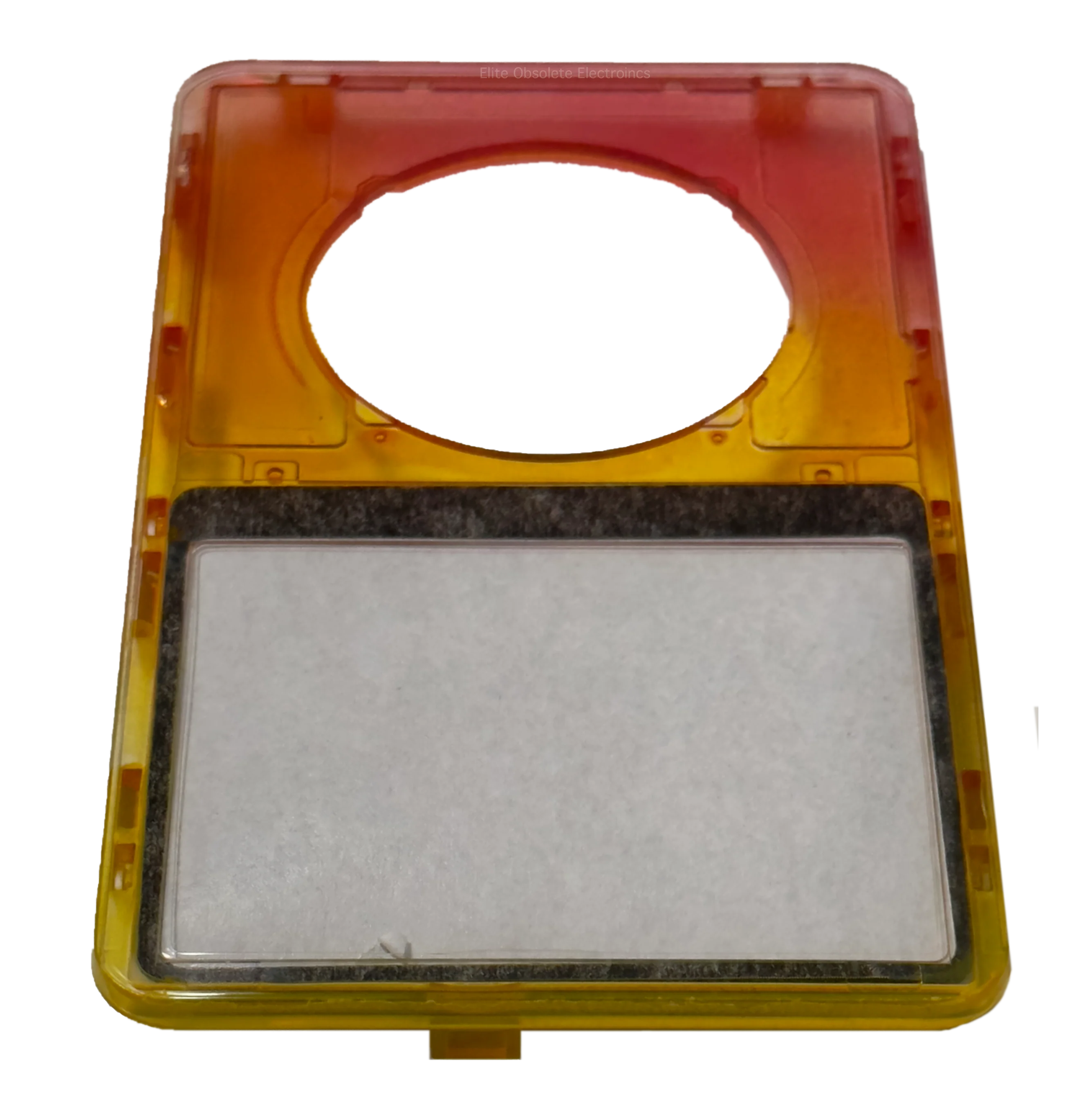 Atomic Fireball Orange Transparent Clear Faceplate For Apple iPod Video 5th & 5.5 Generation Plastic - Image 3