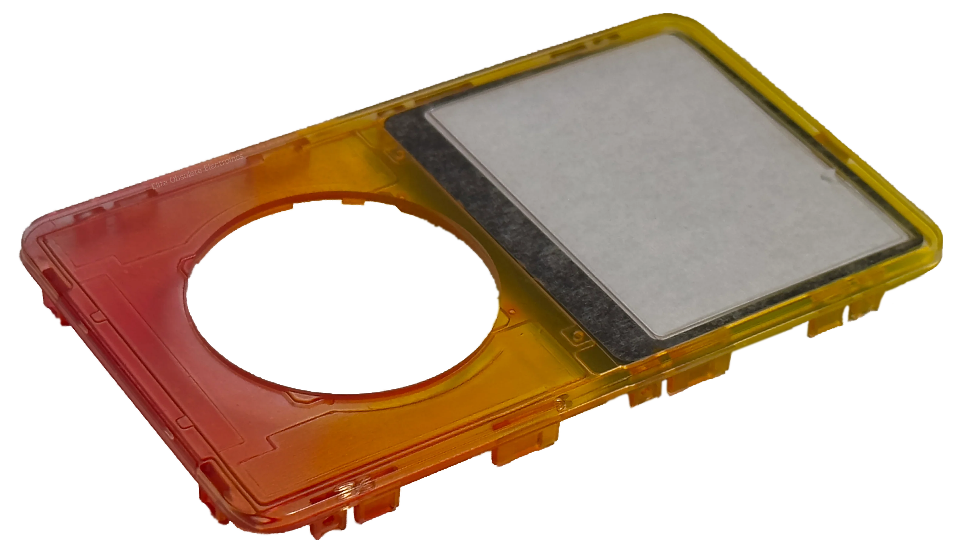 Atomic Fireball Orange Transparent Clear Faceplate For Apple iPod Video 5th & 5.5 Generation Plastic - Image 4