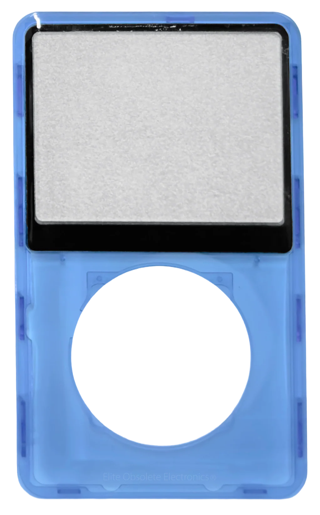 Blue Crystal Clear Transparent Faceplate For Apple iPod Classic 6th 7th Generation A1238 Plastic