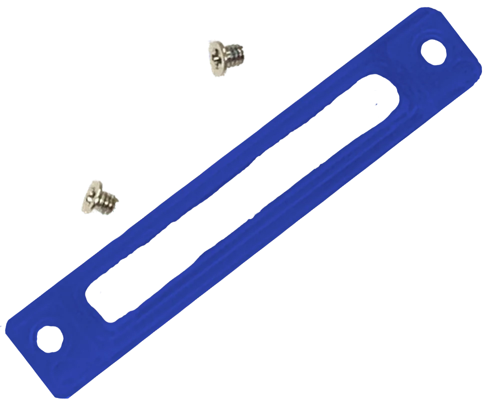Blue Solid Dock Plastic Bezel for Apple iPod Video 5th 5.5 & Classic 6th 7th Thick & Thin A1136 A1238 - Image 2