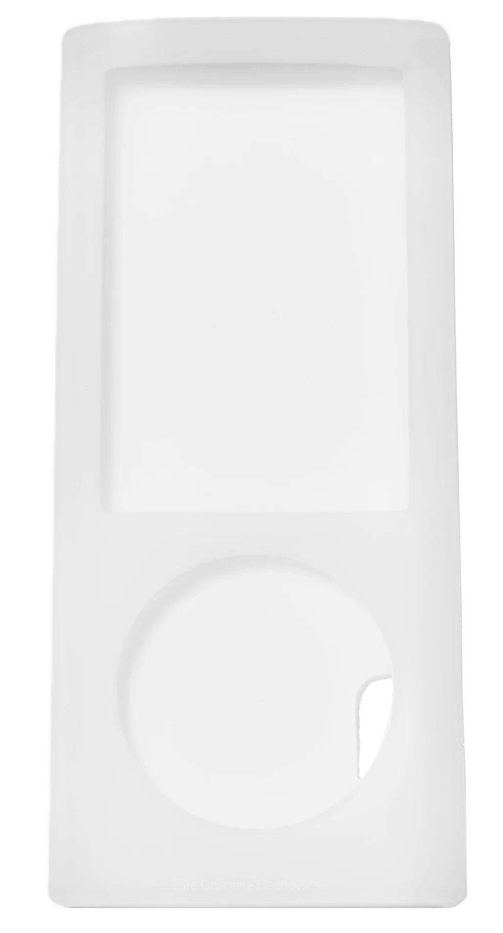 Clear White Silicone Protective Case for Apple iPod Nano 5th Generation A1320