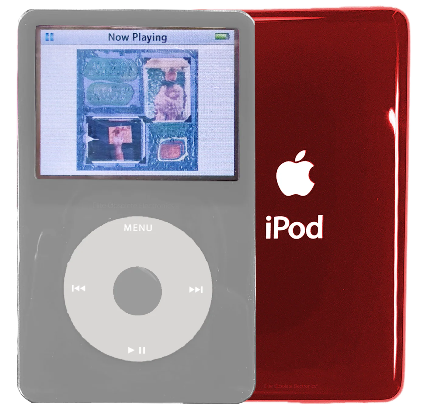 New Apple iPod Video Classic 5th & 5.5 Enhanced Grey / Grey / Grey (Sangria Red)