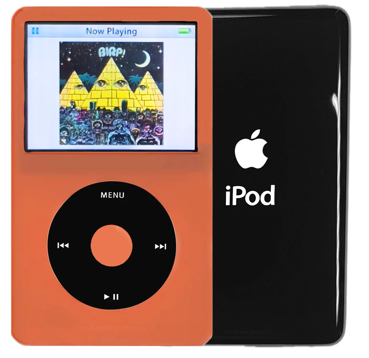 New Apple iPod Video Classic 5th & 5.5 Enhanced Orange / Black / Orange (Black)