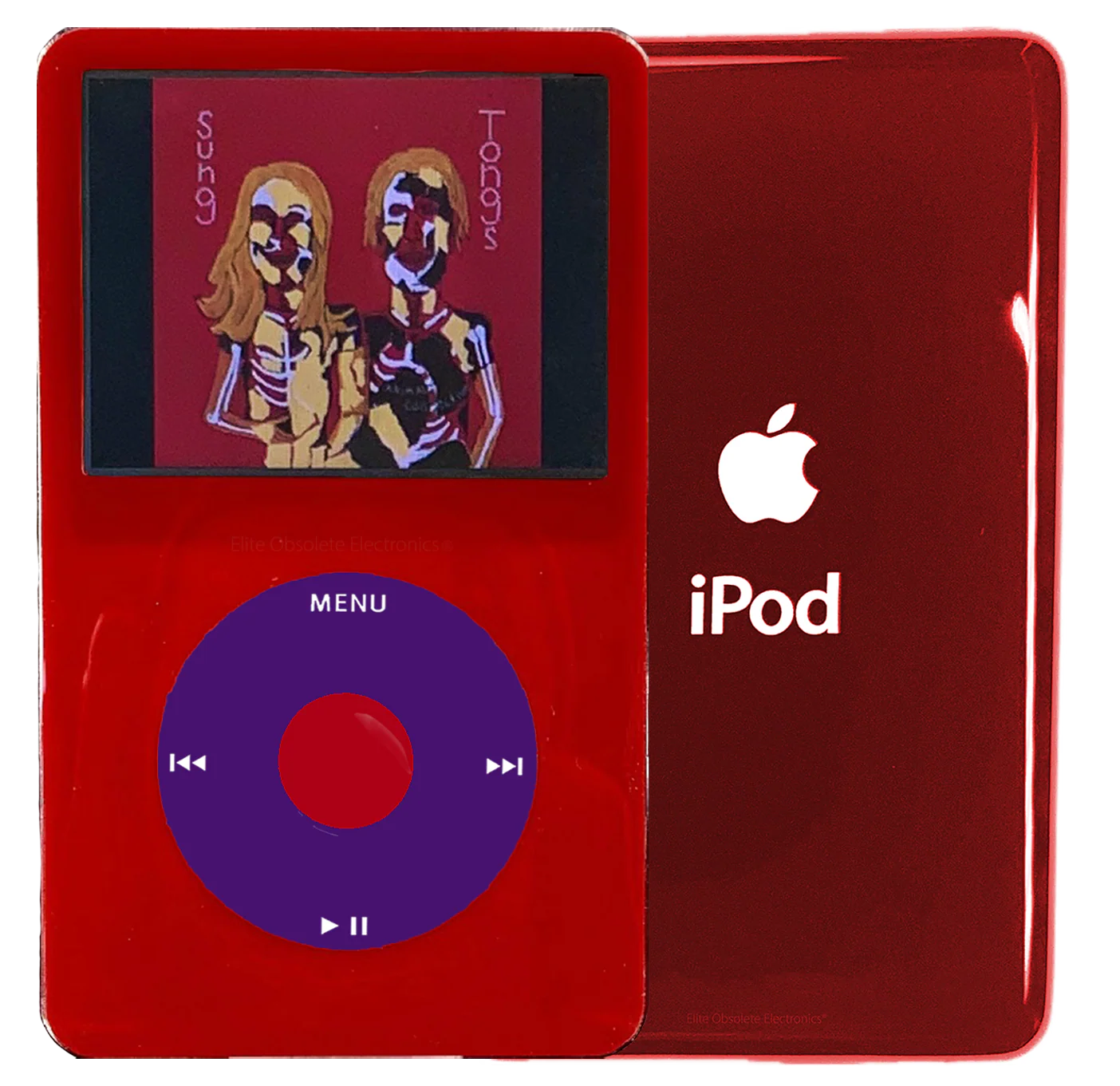 New Apple iPod Video Classic 5th & 5.5 Enhanced Red / Purple / Red (Sangria Red)