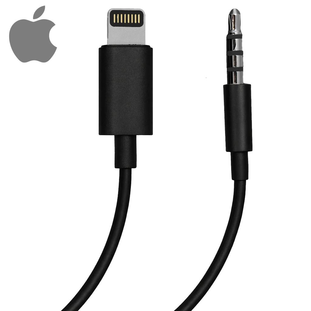 Genuine Apple Lightning to 3.5mm Audio Jack Cable 1.2m A1879 MXK22AM/A MR2C2AM/A for AirPods Max 1st Generation A2096 - Image 2