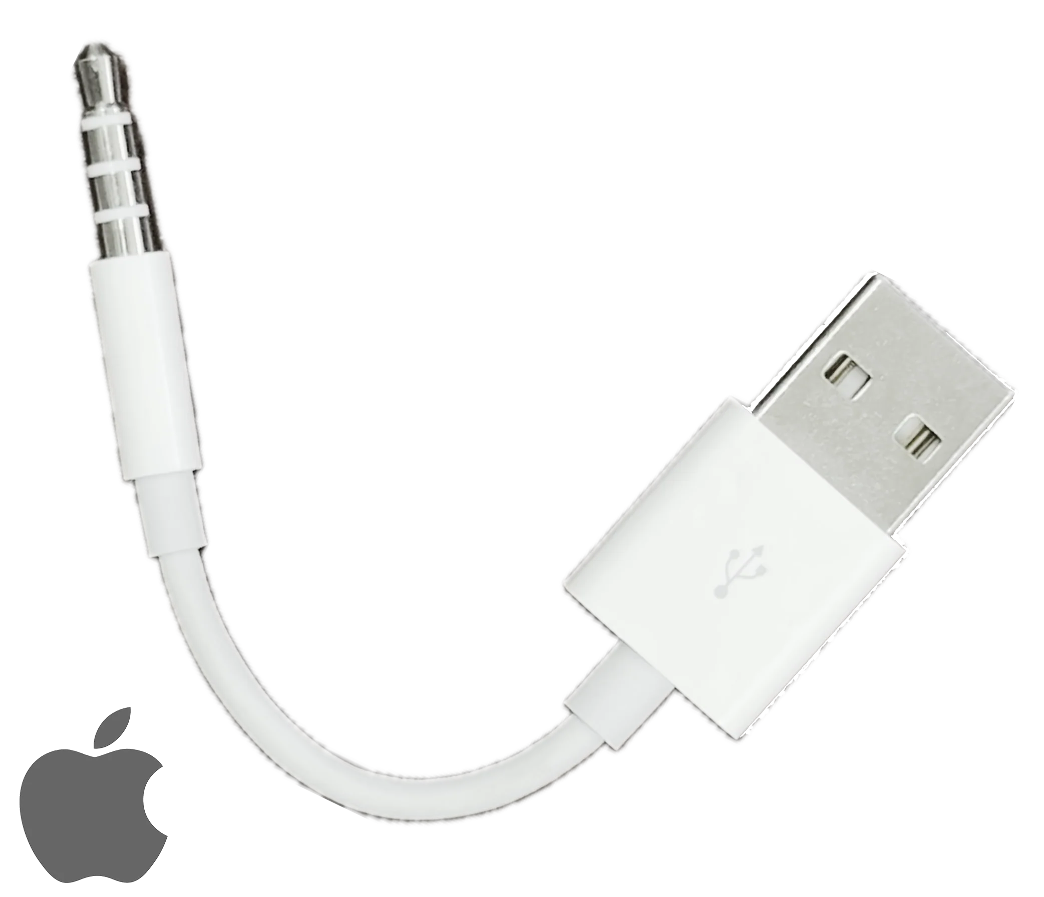 Genuine Apple USB Charge Sync Cable for iPod Shuffle 3rd 4th Generation MC003AM/A 45mm 1m New & Used