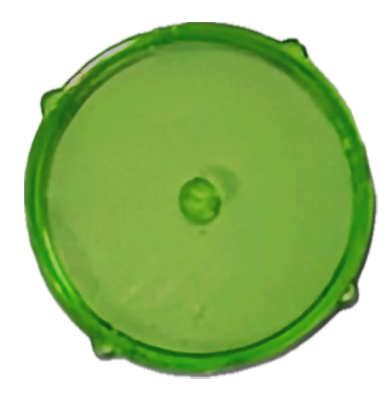 Green Crystal Clear Plastic Center Select Button for Apple iPod Classic 6th 7th Generation A1238