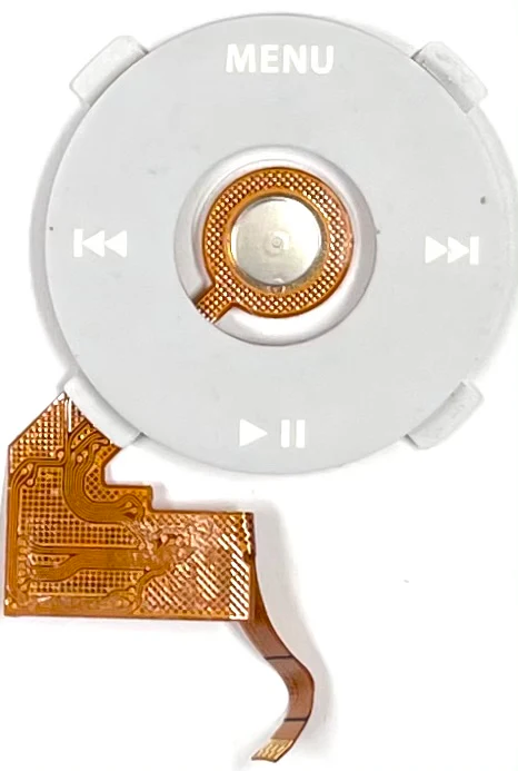 Grey White Click Wheel Plastic Flex for Apple iPod Nano 1st Generation (Used Condition) - Image 3