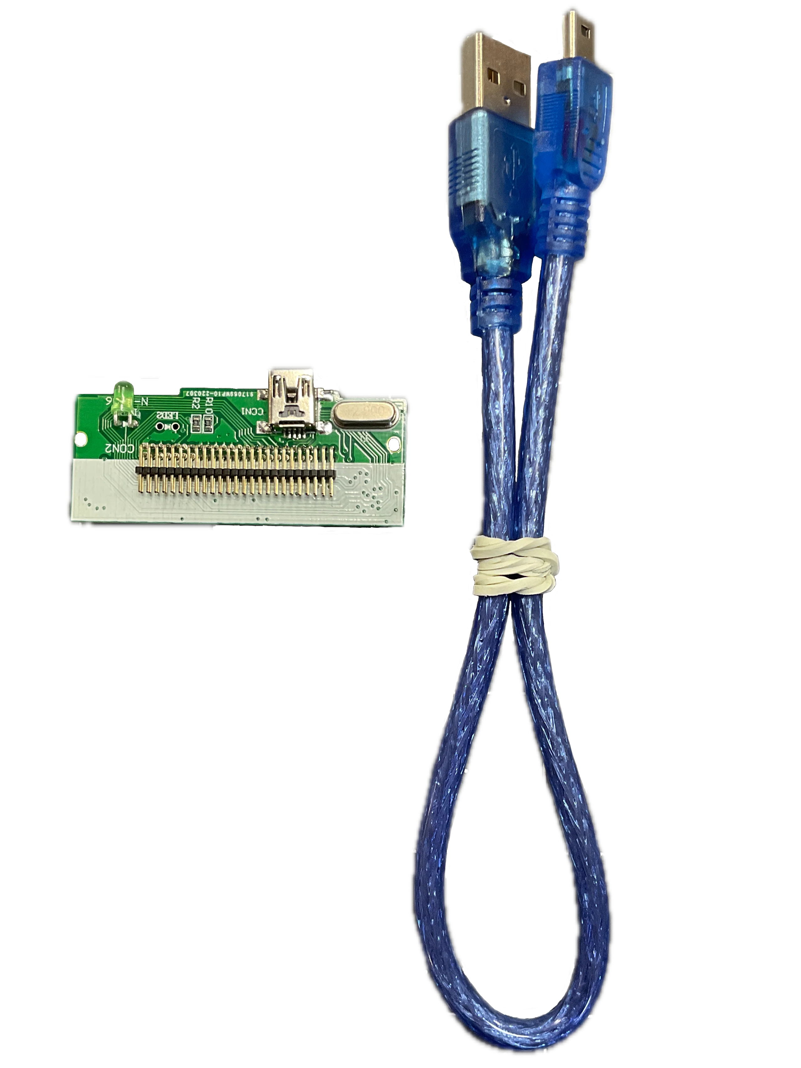 IDE 1.8” Hard Drive HDD to USB 2.0 Type-A & Mini USB Adapter Board