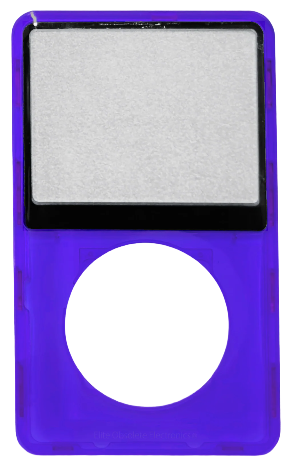 Indigo Crystal Clear Transparent Faceplate For Apple iPod Classic 6th 7th Generation A1238 Plastic