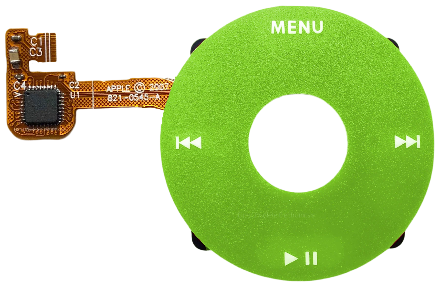 Light Green Click Wheel Flex for Apple iPod Classic 6th 7th Generation A1238
