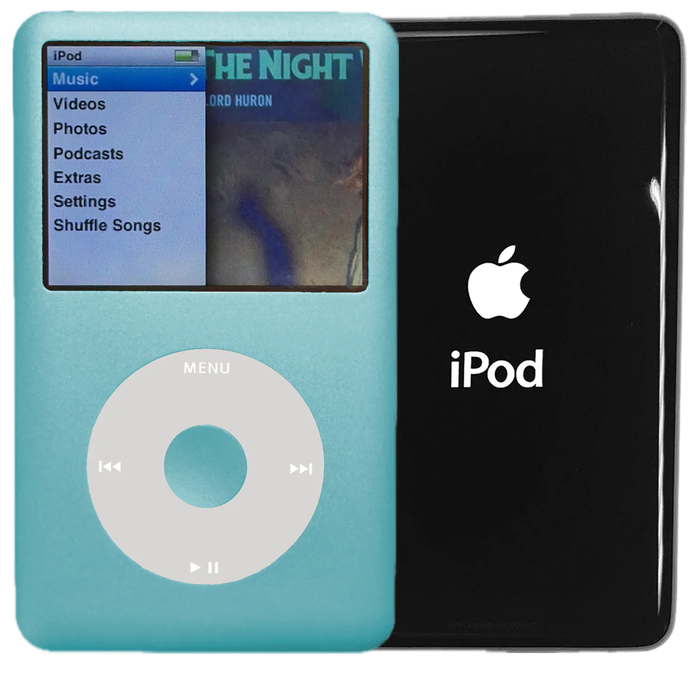 New Apple iPod Classic 6th & 7th Generation Arctic Blue / Grey / Arctic Blue (Black)