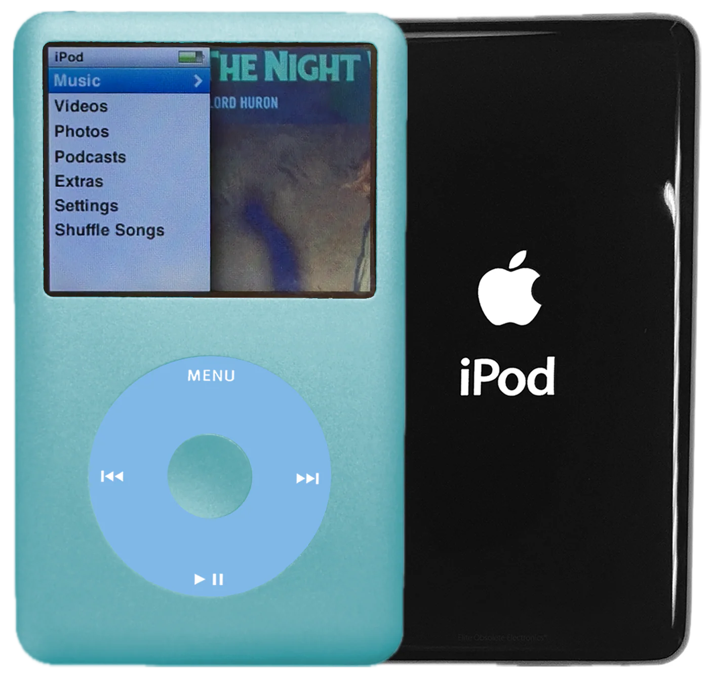 New Apple iPod Classic 6th & 7th Generation Arctic Blue / Light Blue / Arctic Blue (Black)