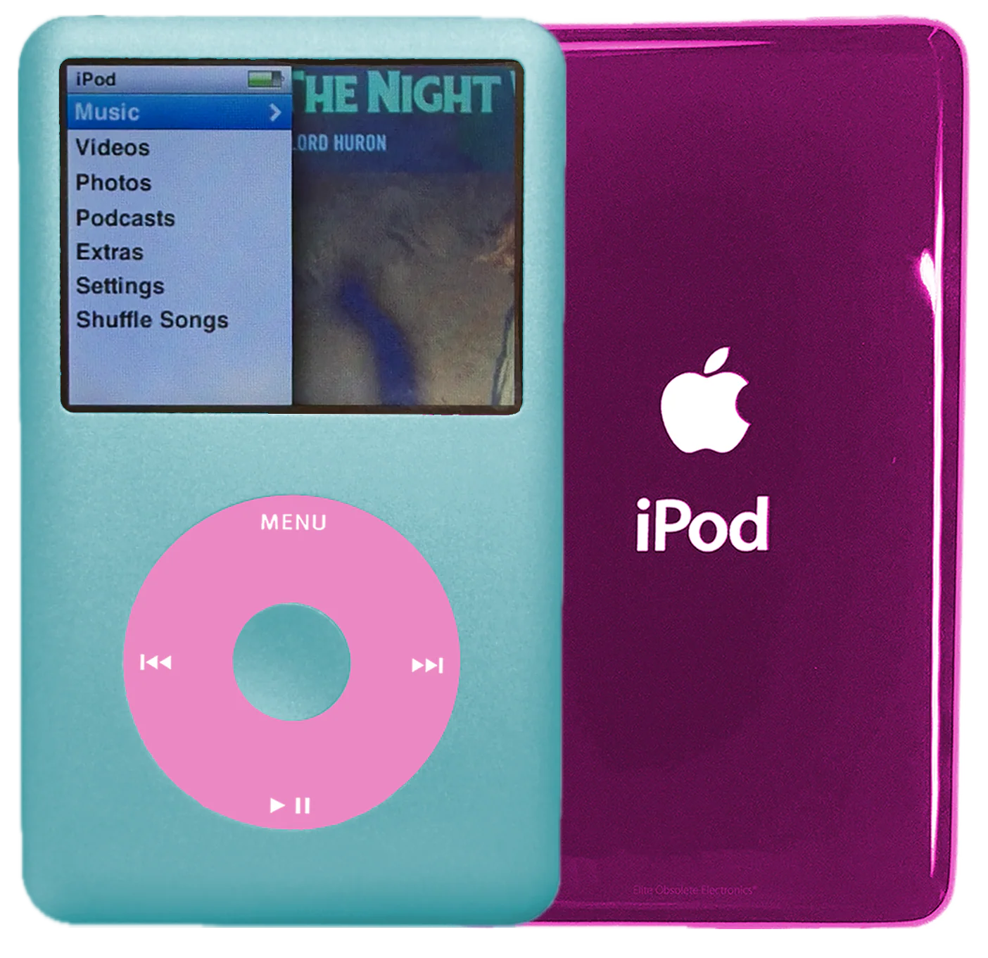 New Apple iPod Classic 6th & 7th Generation Arctic Blue / Light Pink / Arctic Blue (Hyper Pink)