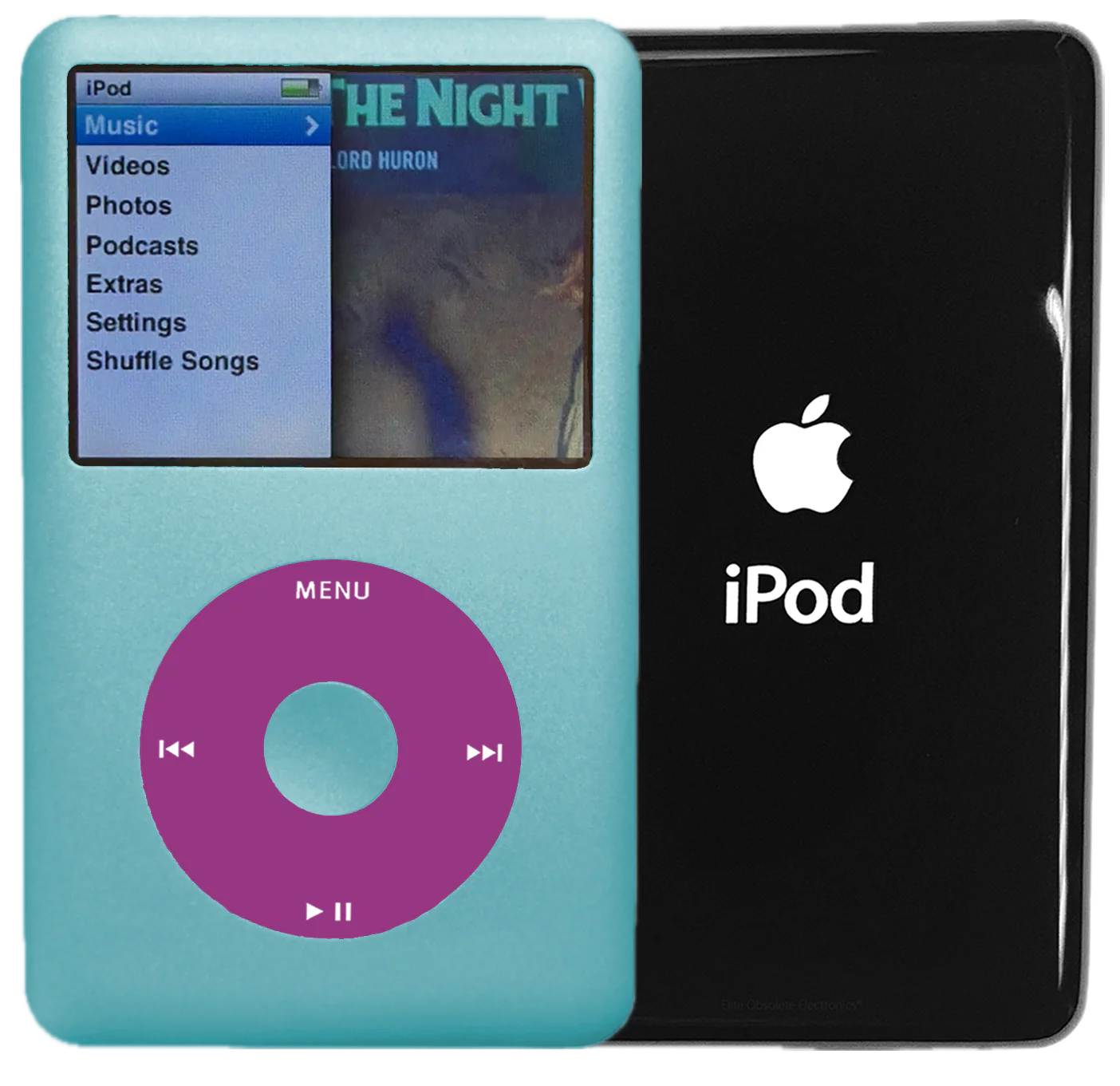 New Apple iPod Classic 6th & 7th Generation Arctic Blue / Pink / Arctic Blue (Black)