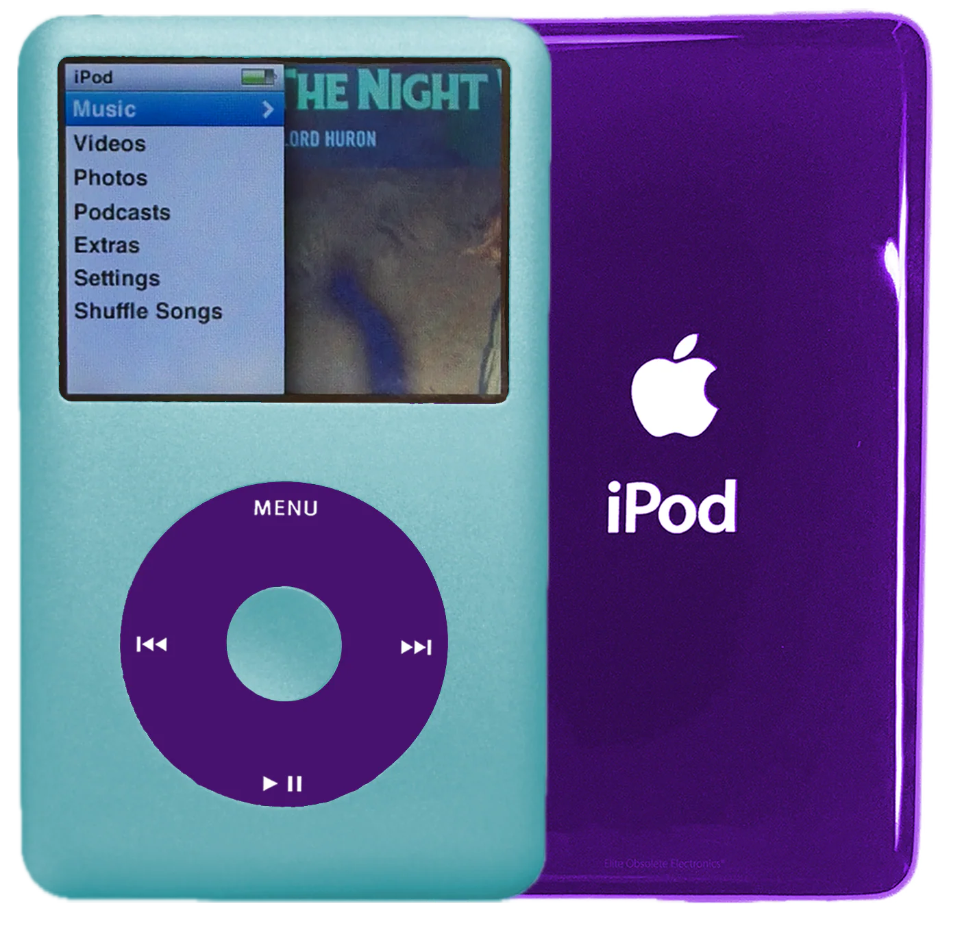 New Apple iPod Classic 6th & 7th Generation Arctic Blue / Purple / Arctic Blue (Midnight Purple)