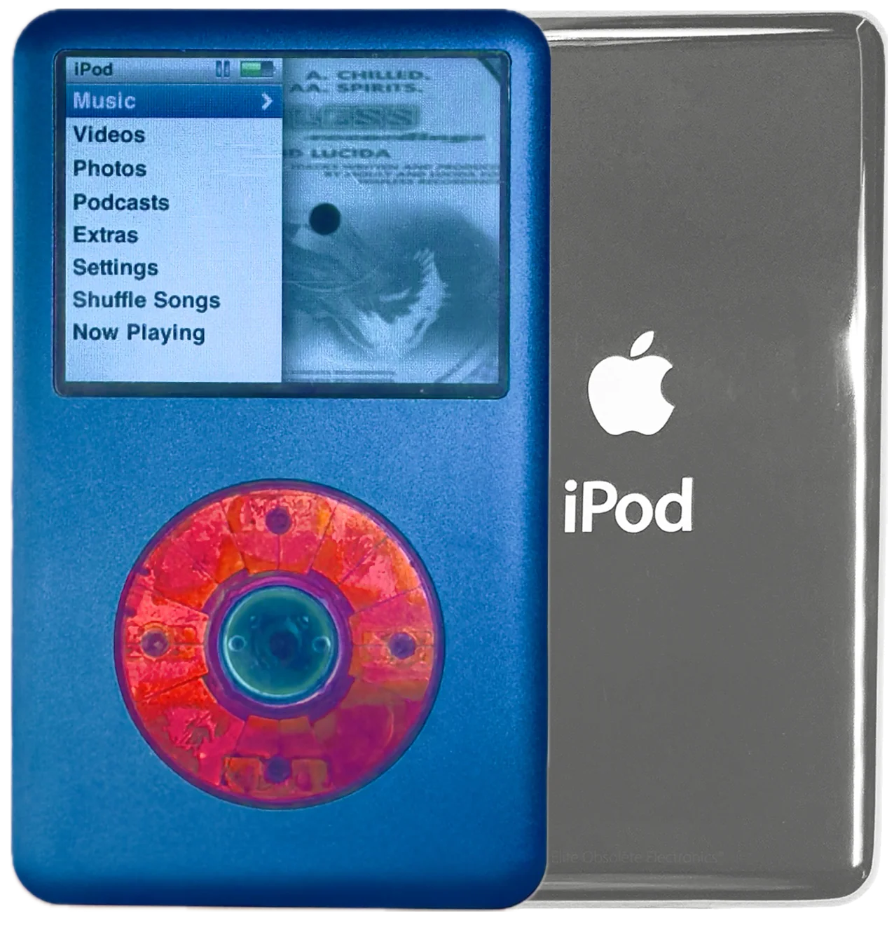 New Apple iPod Classic 6th & 7th Generation Blue / Atomic Wild Berry / Atomic Clover (Silver)