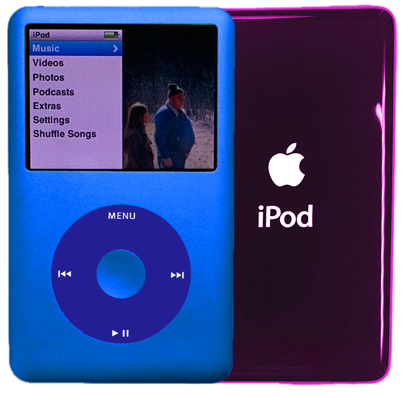 New Apple iPod Classic 6th & 7th Generation Blue / Blue / Blue (Wine)