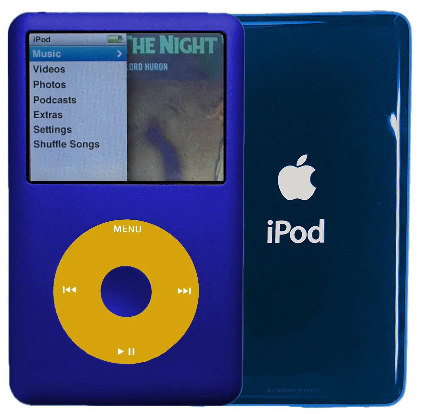 New Apple iPod Classic 6th & 7th Generation Sapphire Blue / Yellow / Sapphire Blue (Aqua)