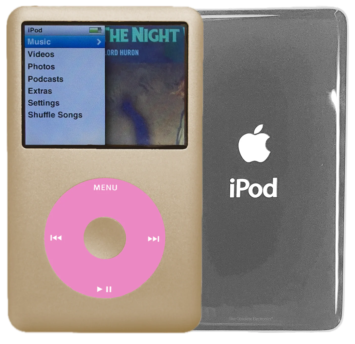 New Apple iPod Classic 6th & 7th Generation Champagne Gold / Light Pink / Champagne Gold (Silver)