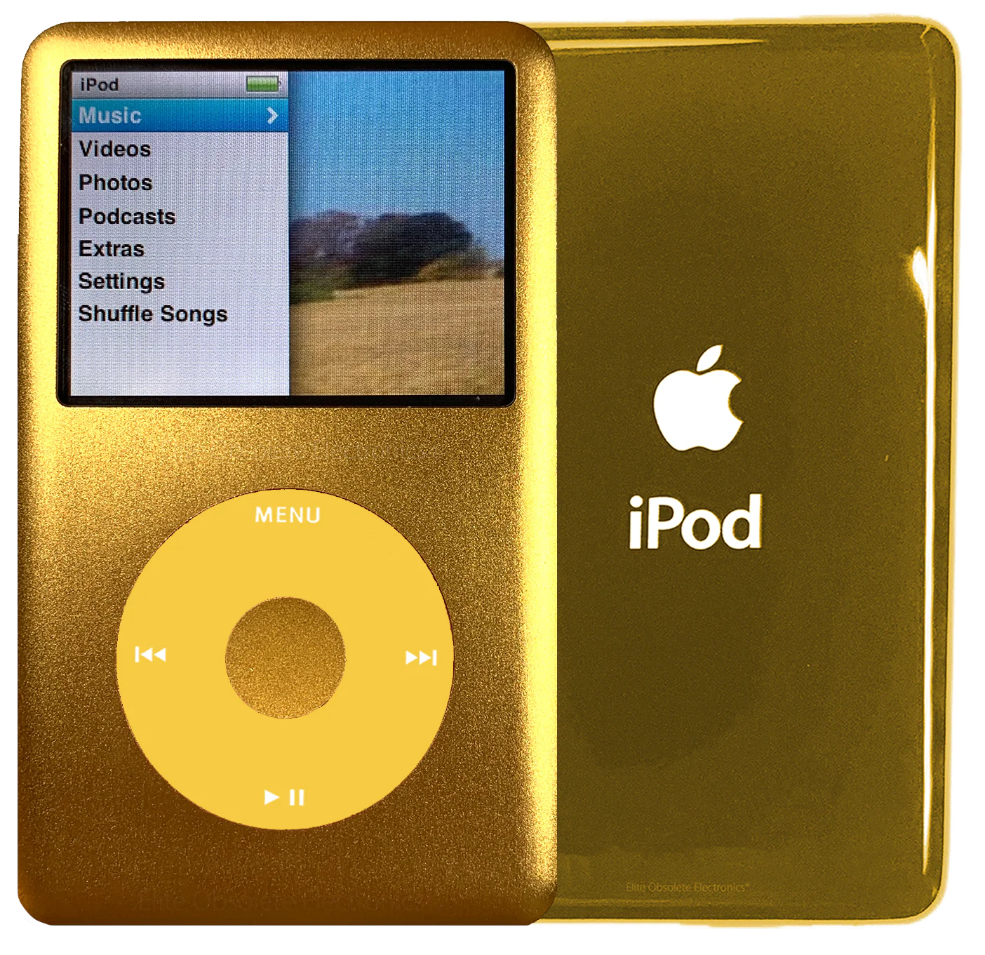 New Apple iPod Classic 6th & 7th Generation Gold Metal / Yellow / Gold Metal (Gold)