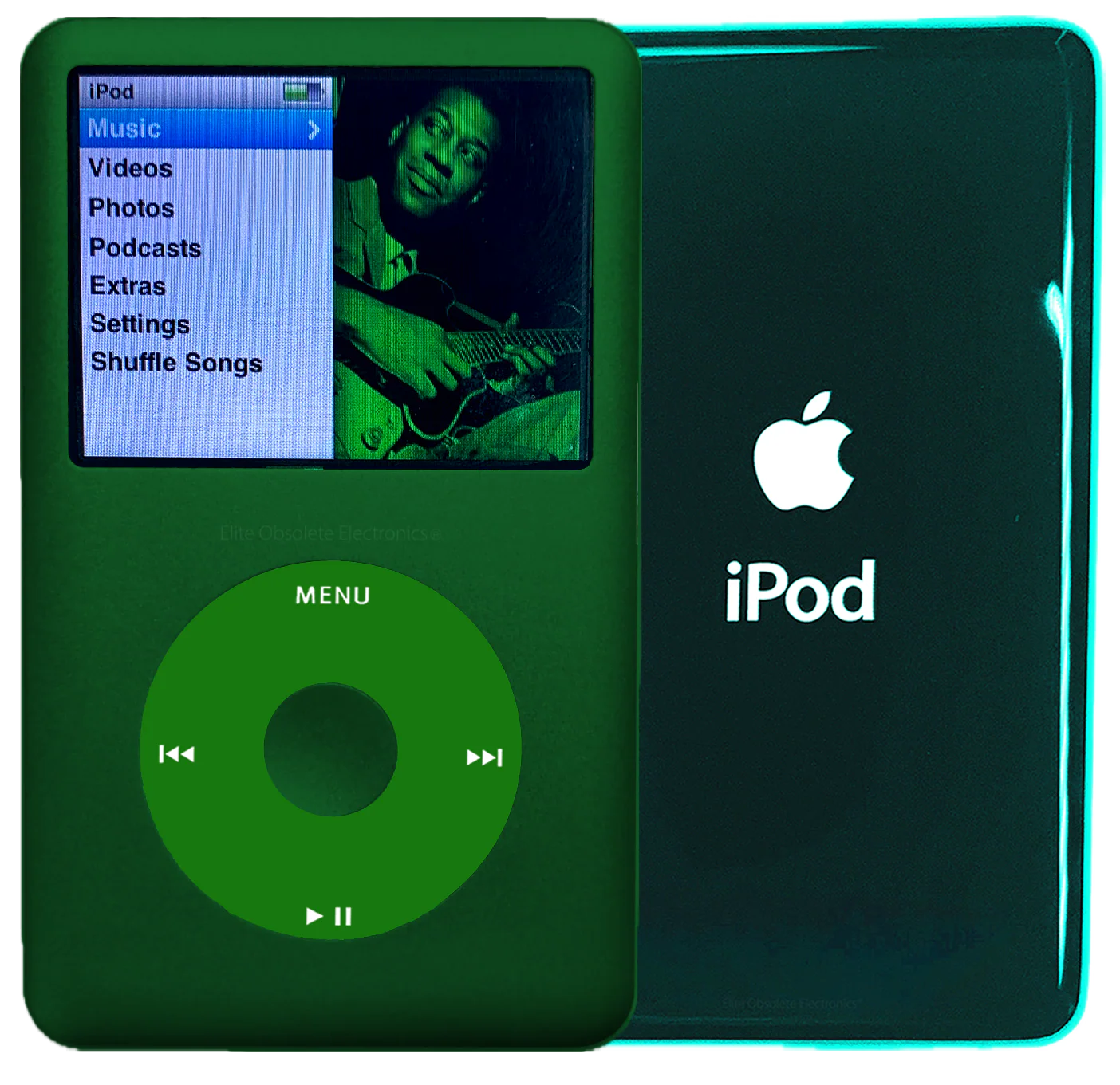 New Apple iPod Classic 6th & 7th Generation Jungle Green Metal / Green / Jungle Green Metal (Pine Green)