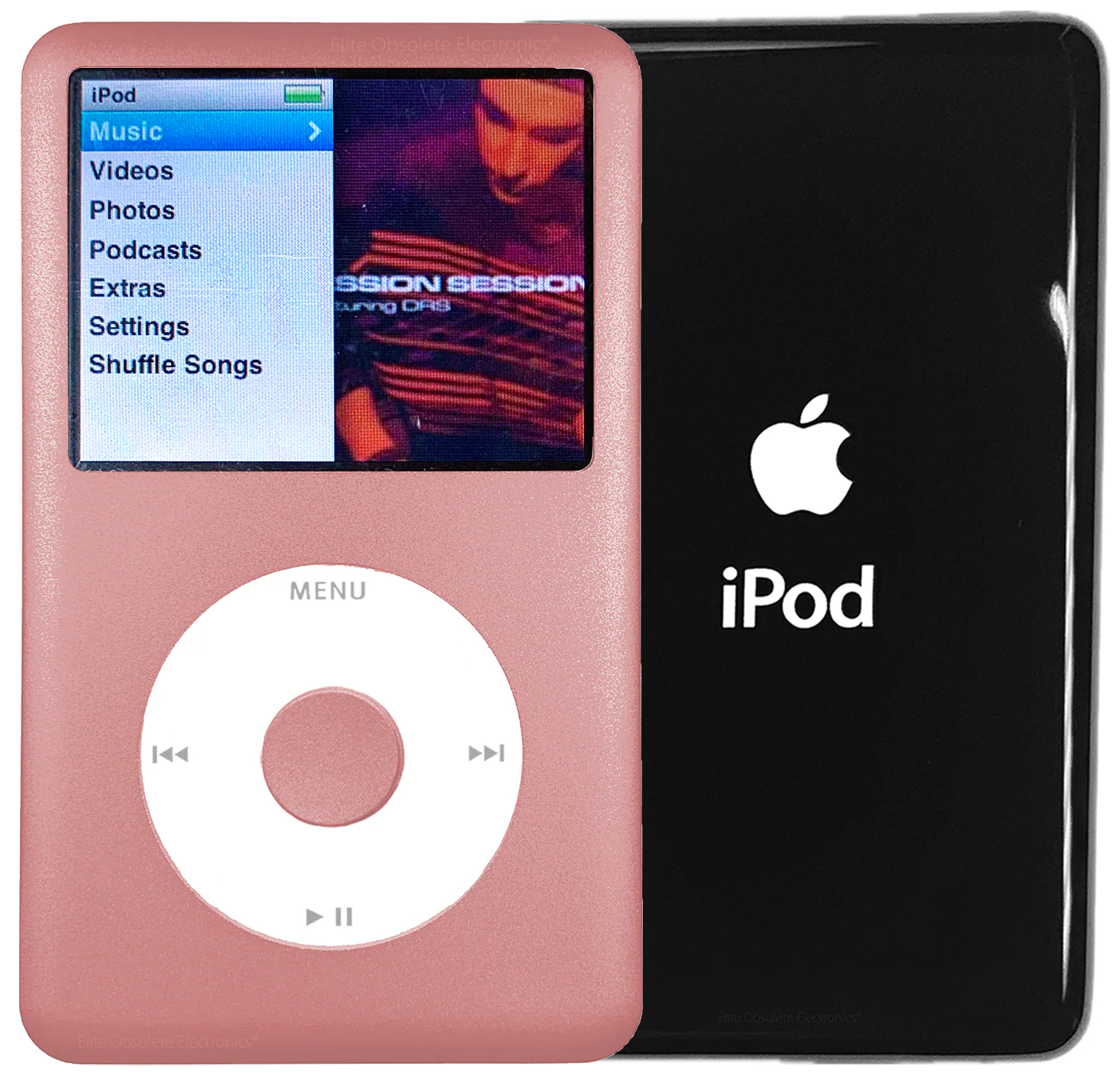 New Apple iPod Classic 6th & 7th Generation Rose Gold Metal / White / Rose Gold Metal (Black)