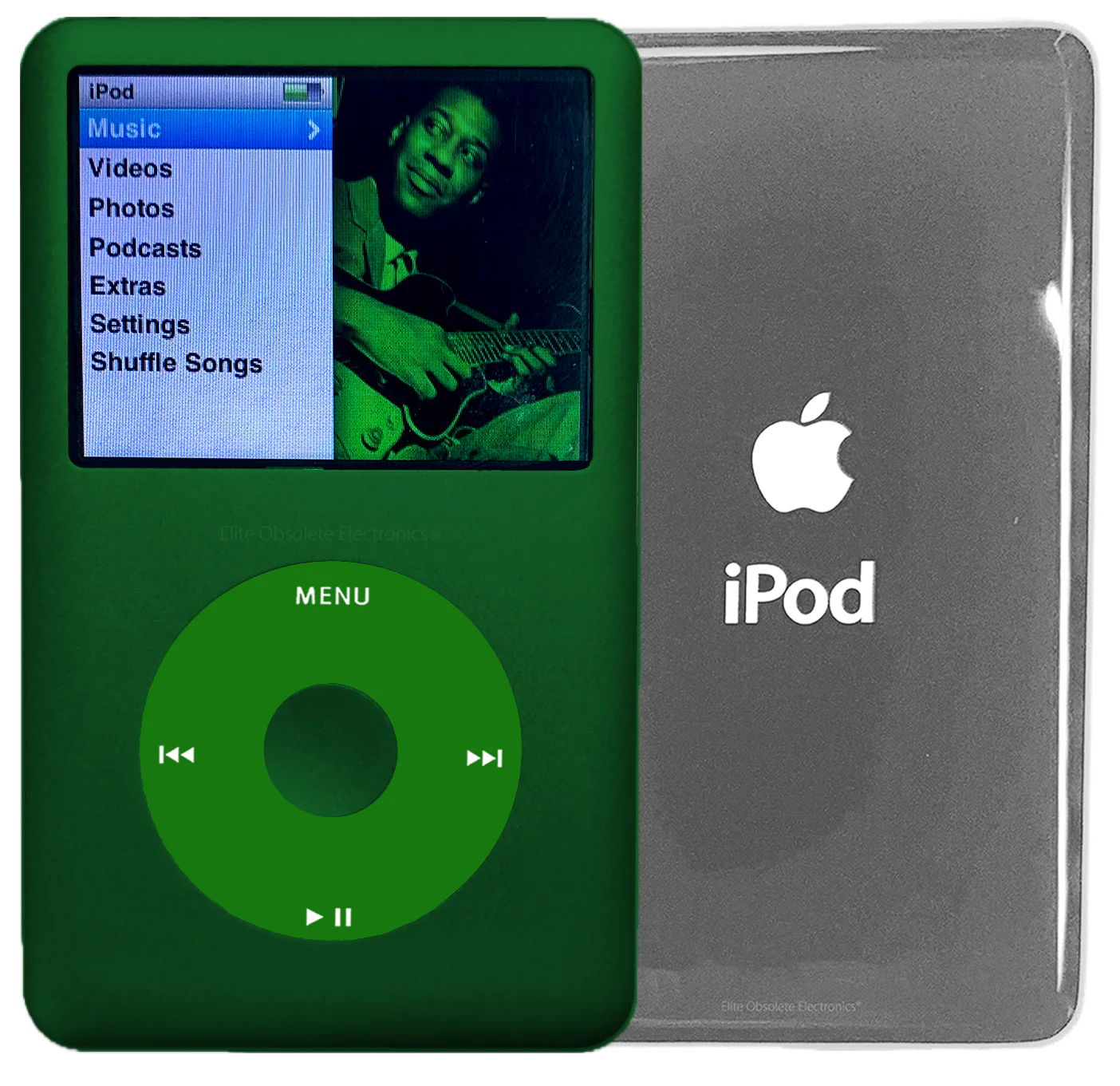 New Apple iPod Classic 6th & 7th Generation Jungle Green Metal / Green / Jungle Green Metal (Silver)