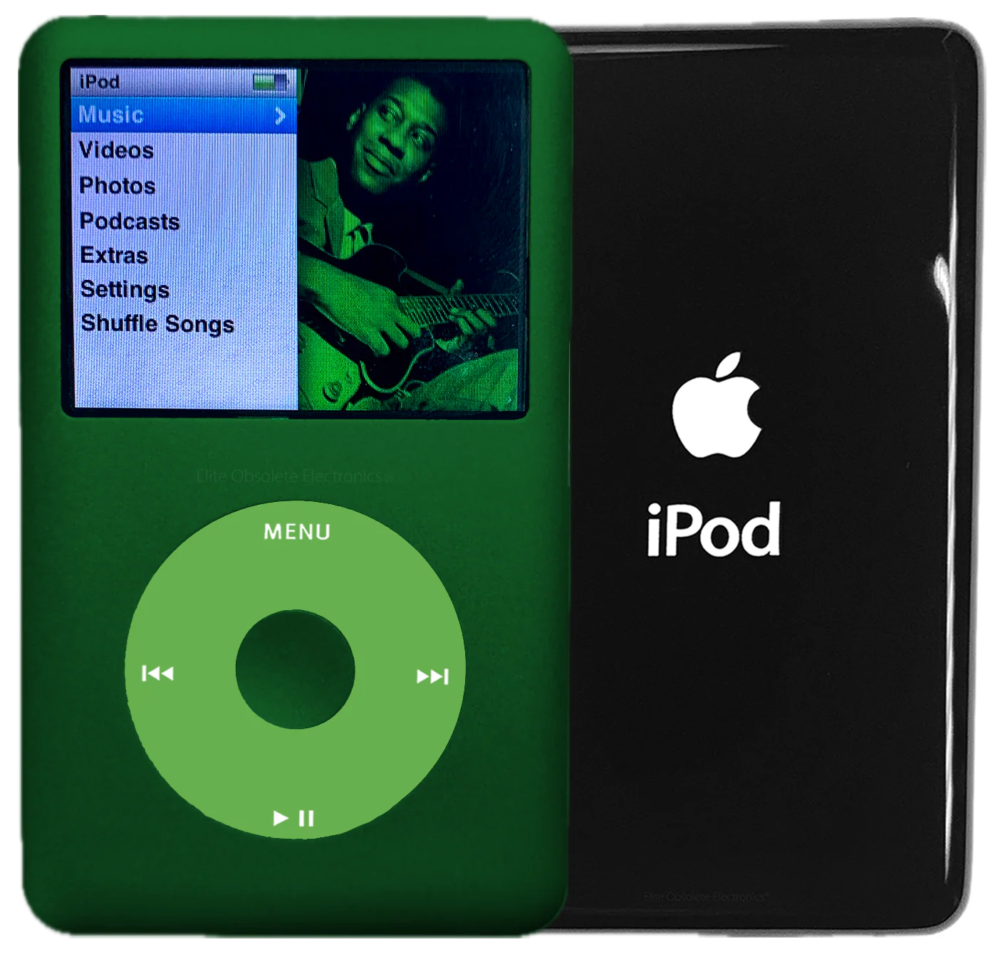 New Apple iPod Classic 6th & 7th Generation Jungle Green Metal / Light Green / Jungle Green Metal (Black)