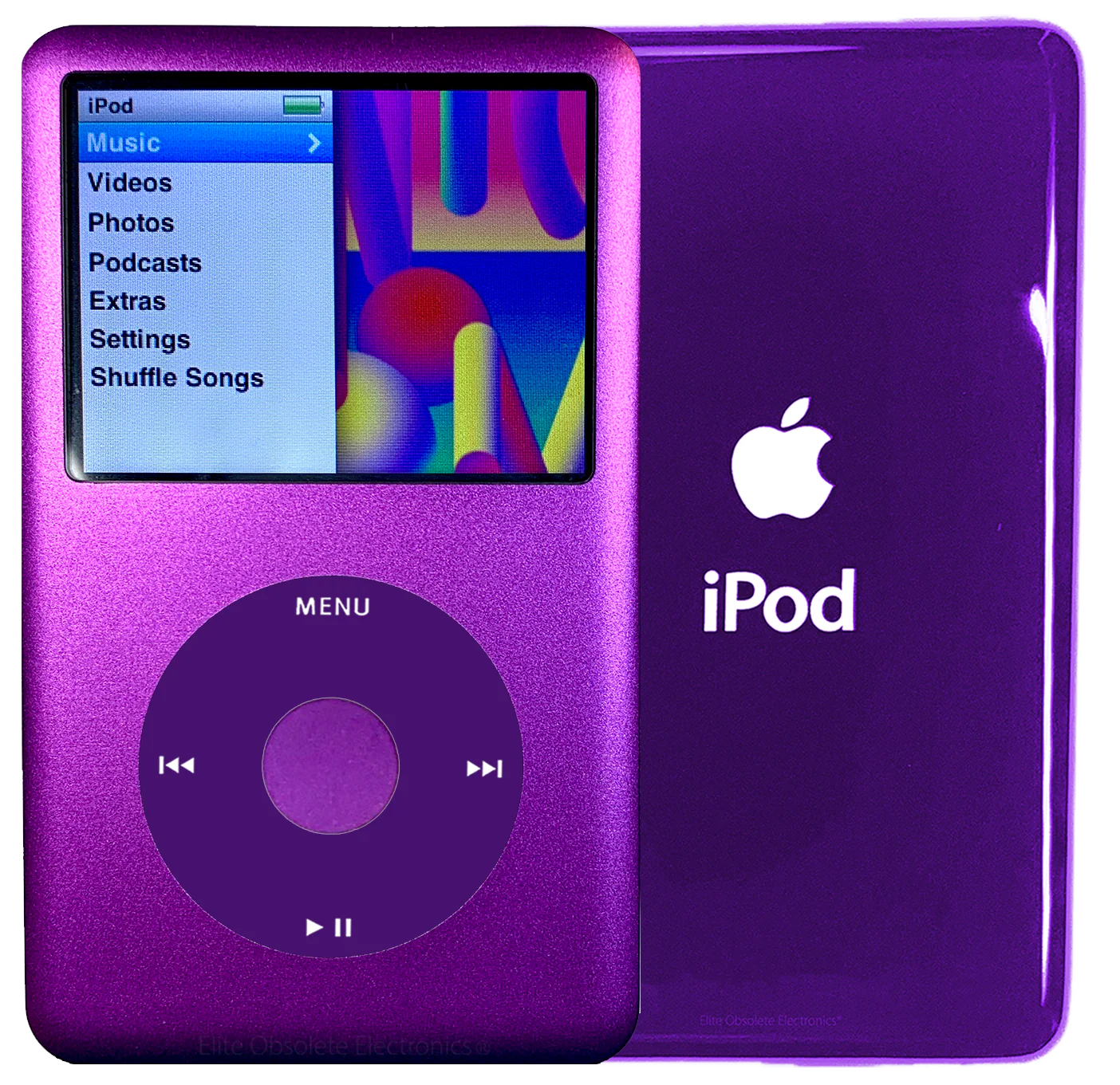 New Apple iPod Classic 6th & 7th Generation Purple Metal / Purple / Purple Metal (Midnight Purple)