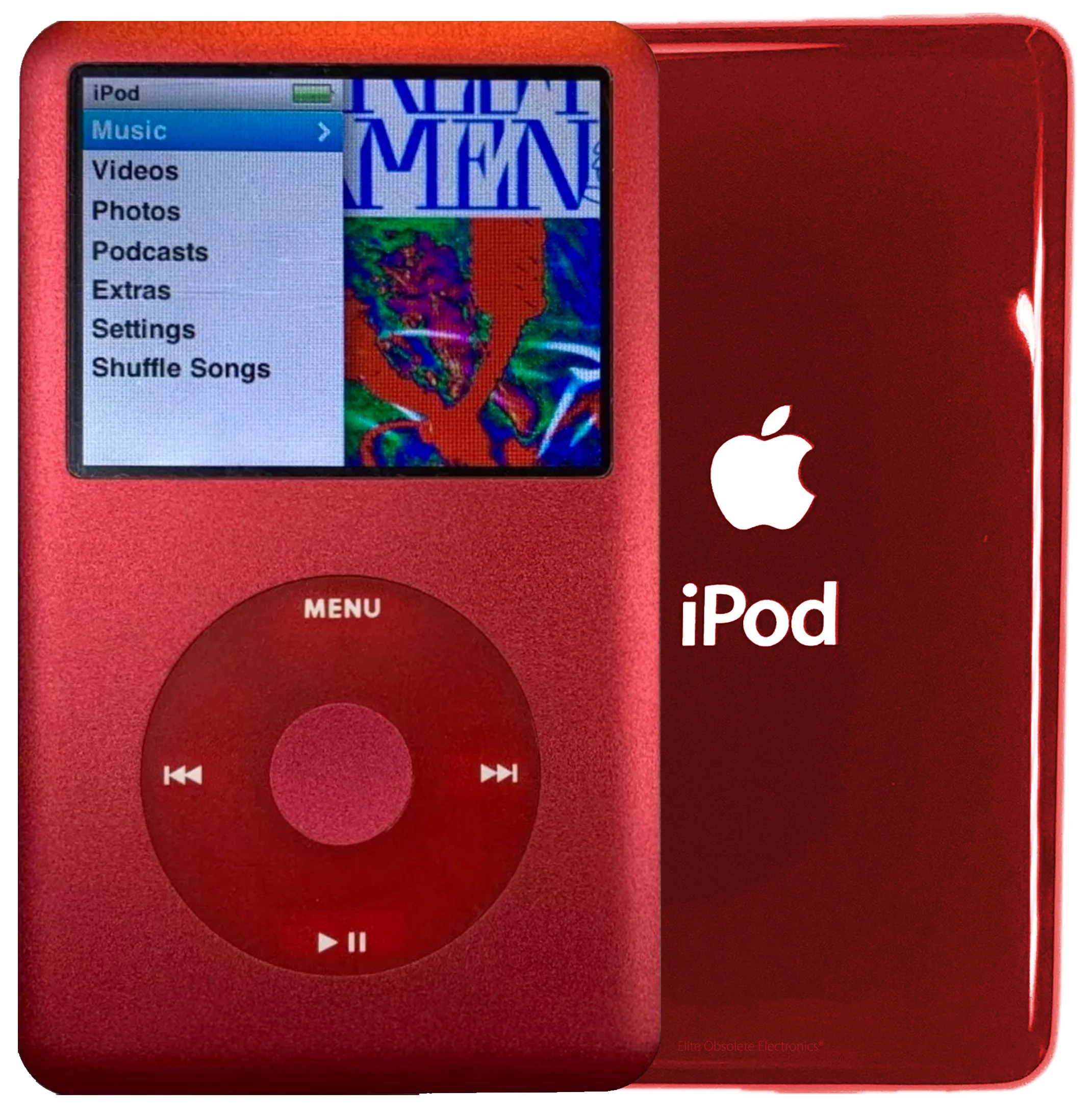 New Apple iPod Classic 6th & 7th Generation Red / Red / Red (Sangria Red)