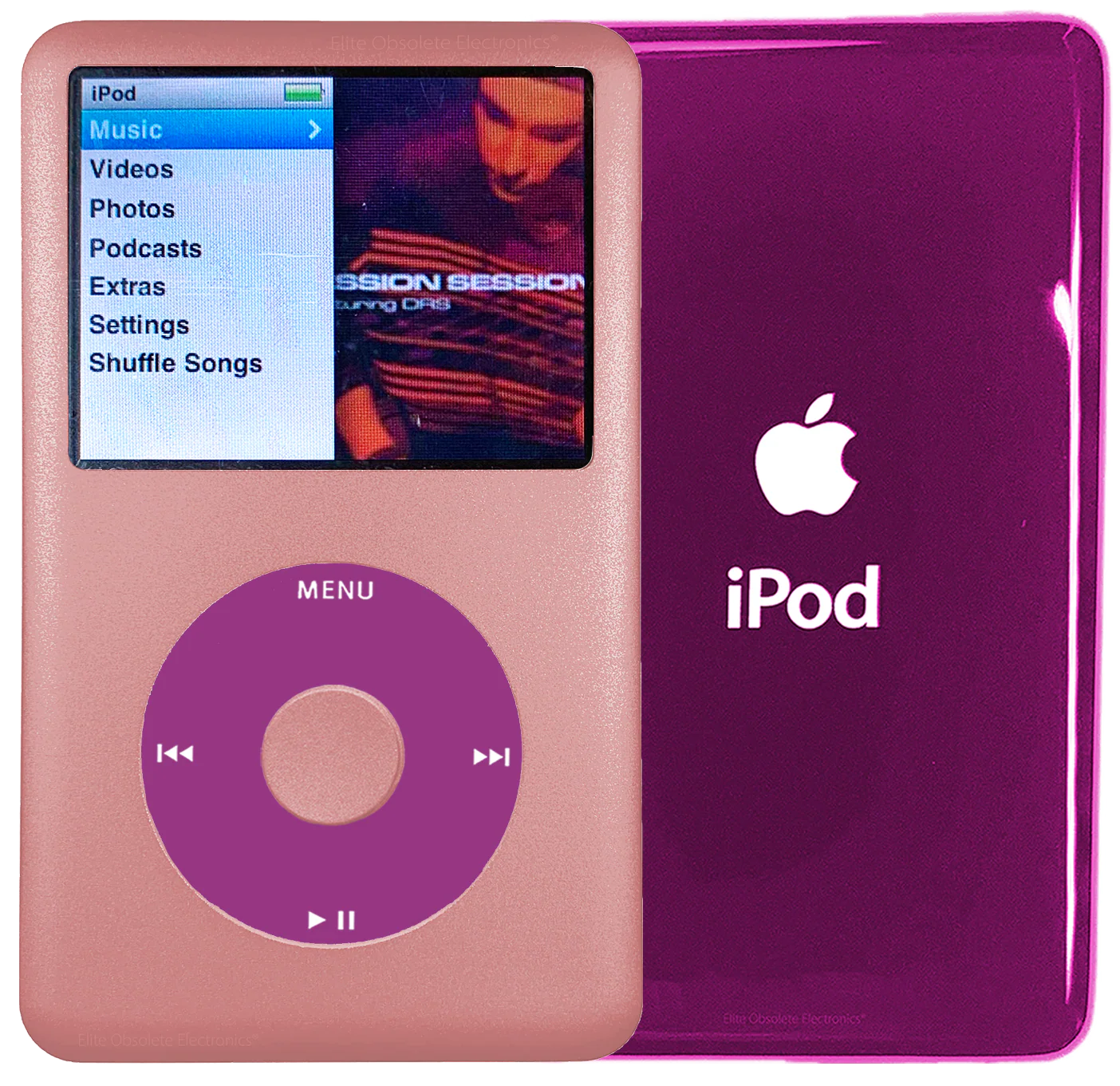 New Apple iPod Classic 6th & 7th Generation Rose Gold Metal / Pink / Rose Gold Metal (Hyper Pink)