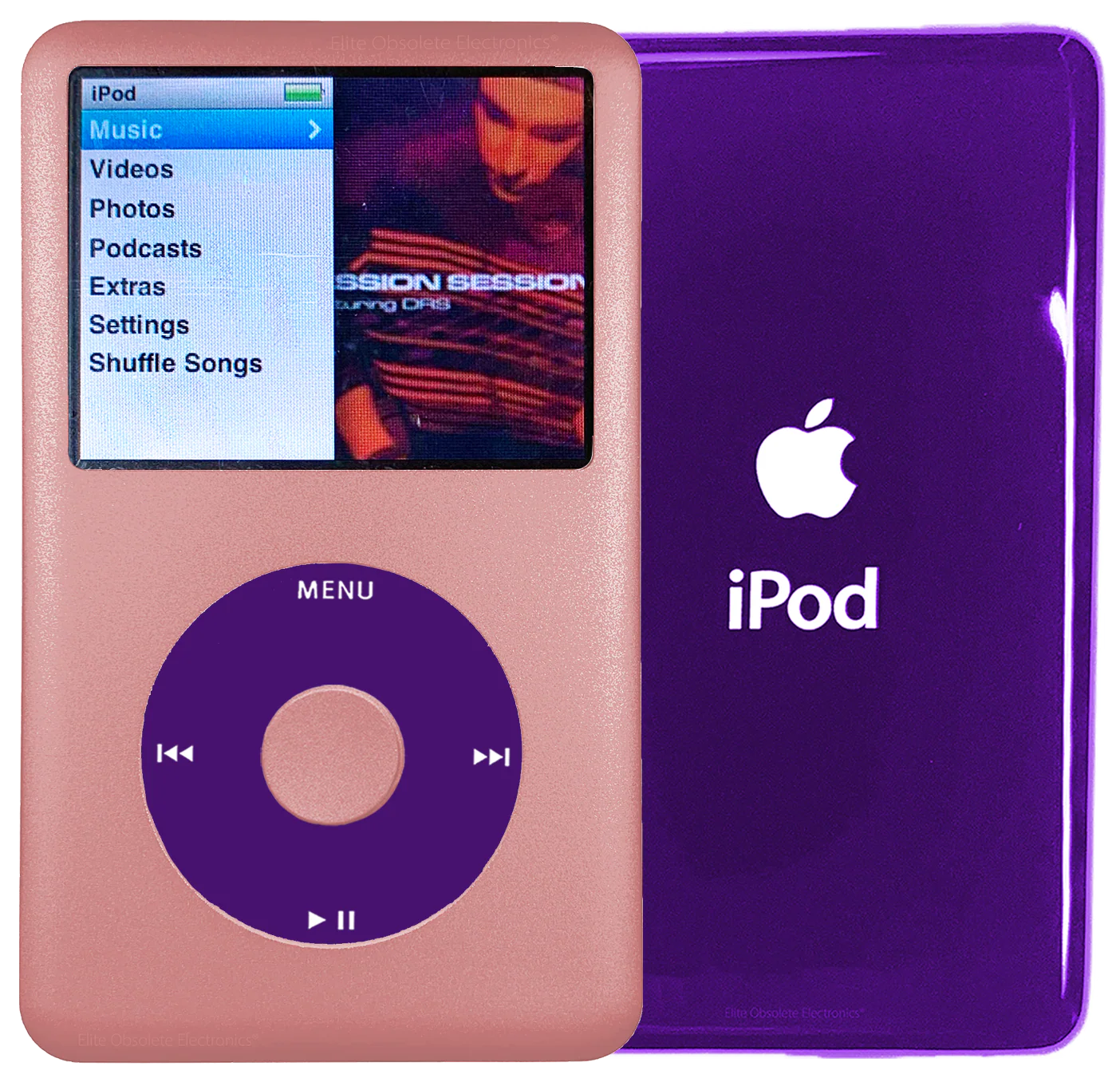 New Apple iPod Classic 6th & 7th Generation Rose Gold Metal / Purple / Rose Gold Metal (Midnight Purple)