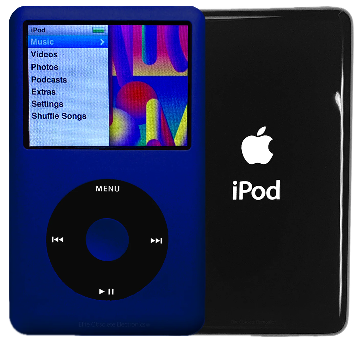 New Apple iPod Classic 6th & 7th Generation Sapphire Blue / Black / Sapphire Blue (Black)