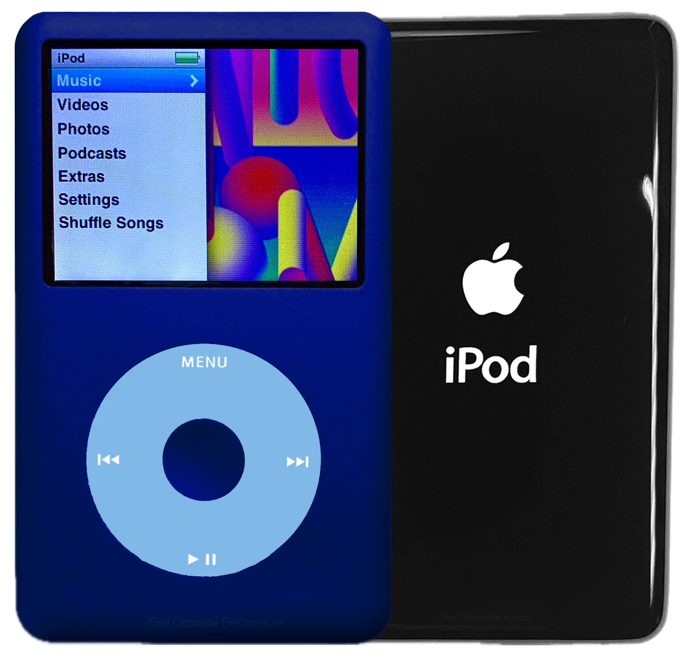 New Apple iPod Classic 6th & 7th Generation Sapphire Blue / Light Blue / Sapphire Blue (Black)