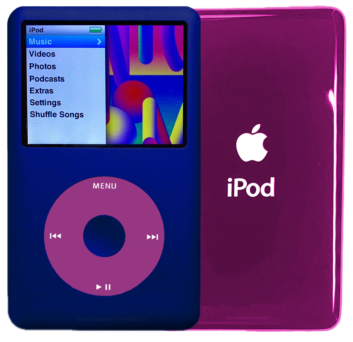 New Apple iPod Classic 6th & 7th Generation Sapphire Blue / Pink / Sapphire Blue (Hyper Pink)