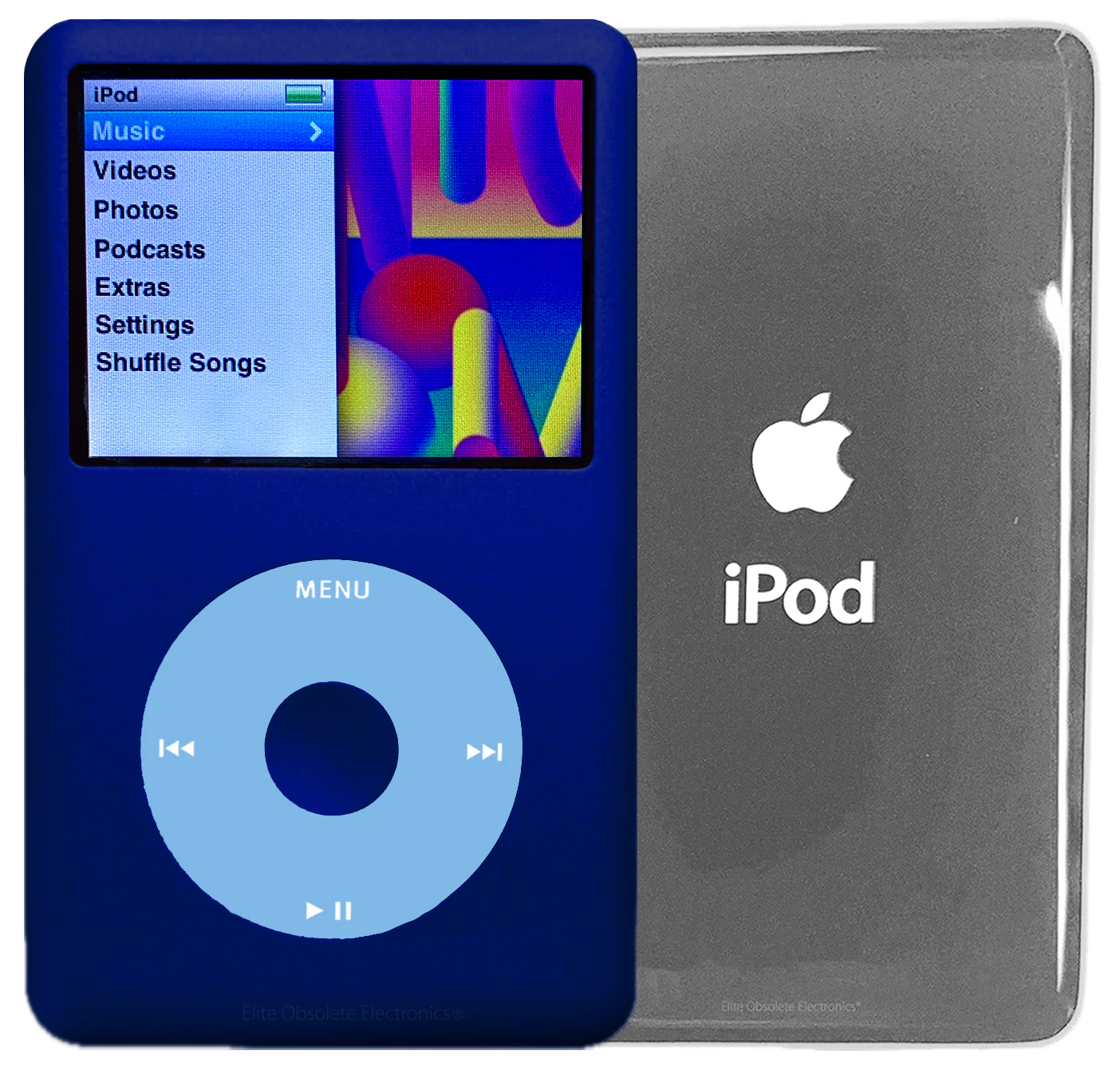New Apple iPod Classic 6th & 7th Generation Sapphire Blue / Light Blue / Sapphire Blue (Silver)