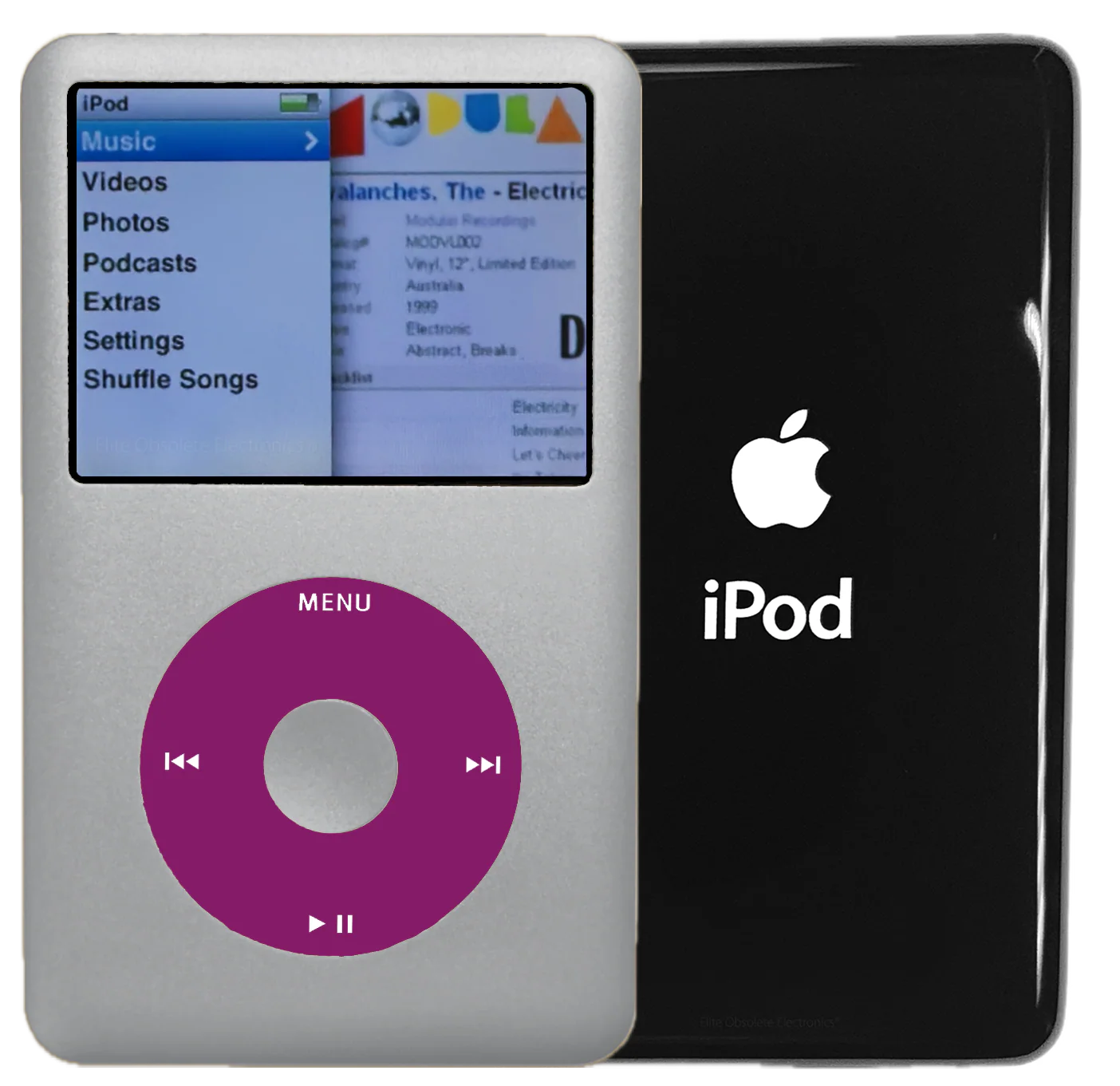 New Apple iPod Classic 6th & 7th Generation Silver / Pink / Silver (Black)