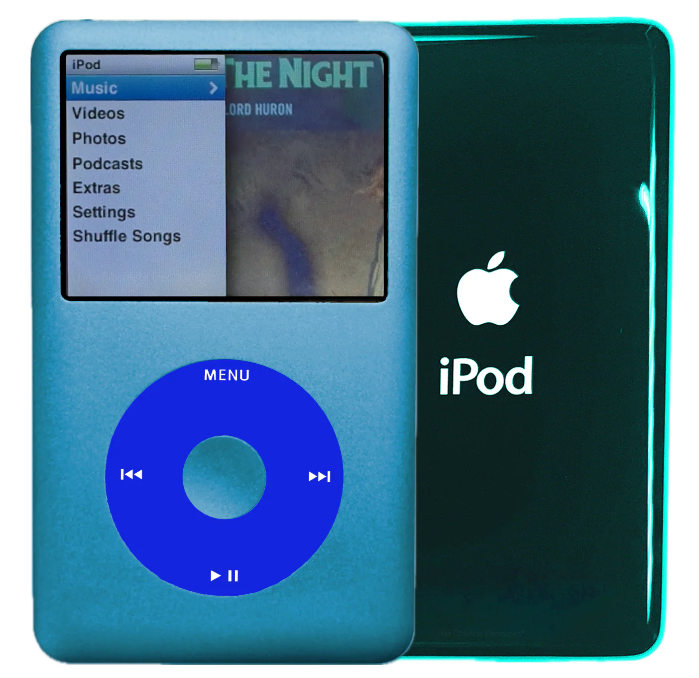 New Apple iPod Classic 6th & 7th Generation Sky Blue / Blue / Sky Blue (Pine Green)