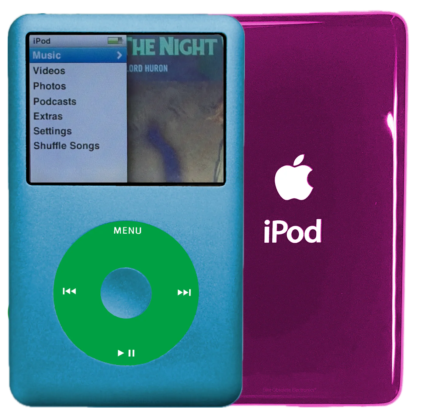 New Apple iPod Classic 6th & 7th Generation Sky Blue / Green / Sky Blue (Hyper Pink)