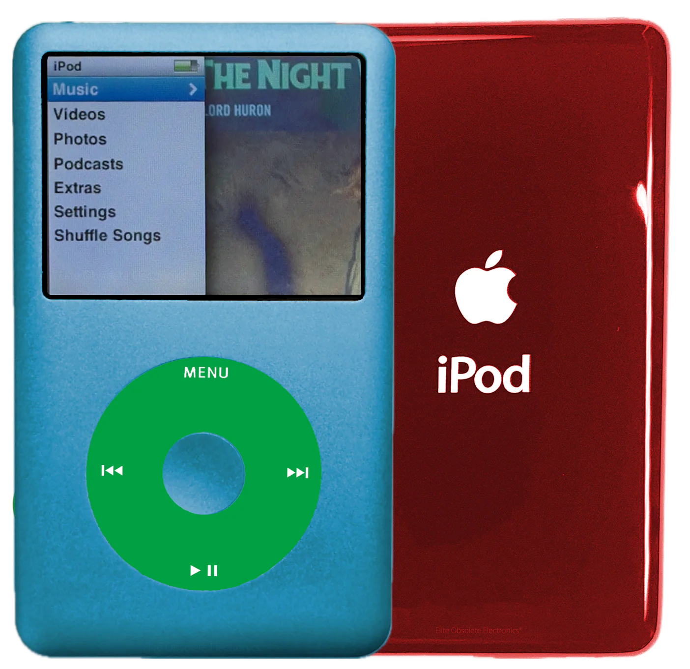 New Apple iPod Classic 6th & 7th Generation Sky Blue / Green / Sky Blue (Sangria Red)