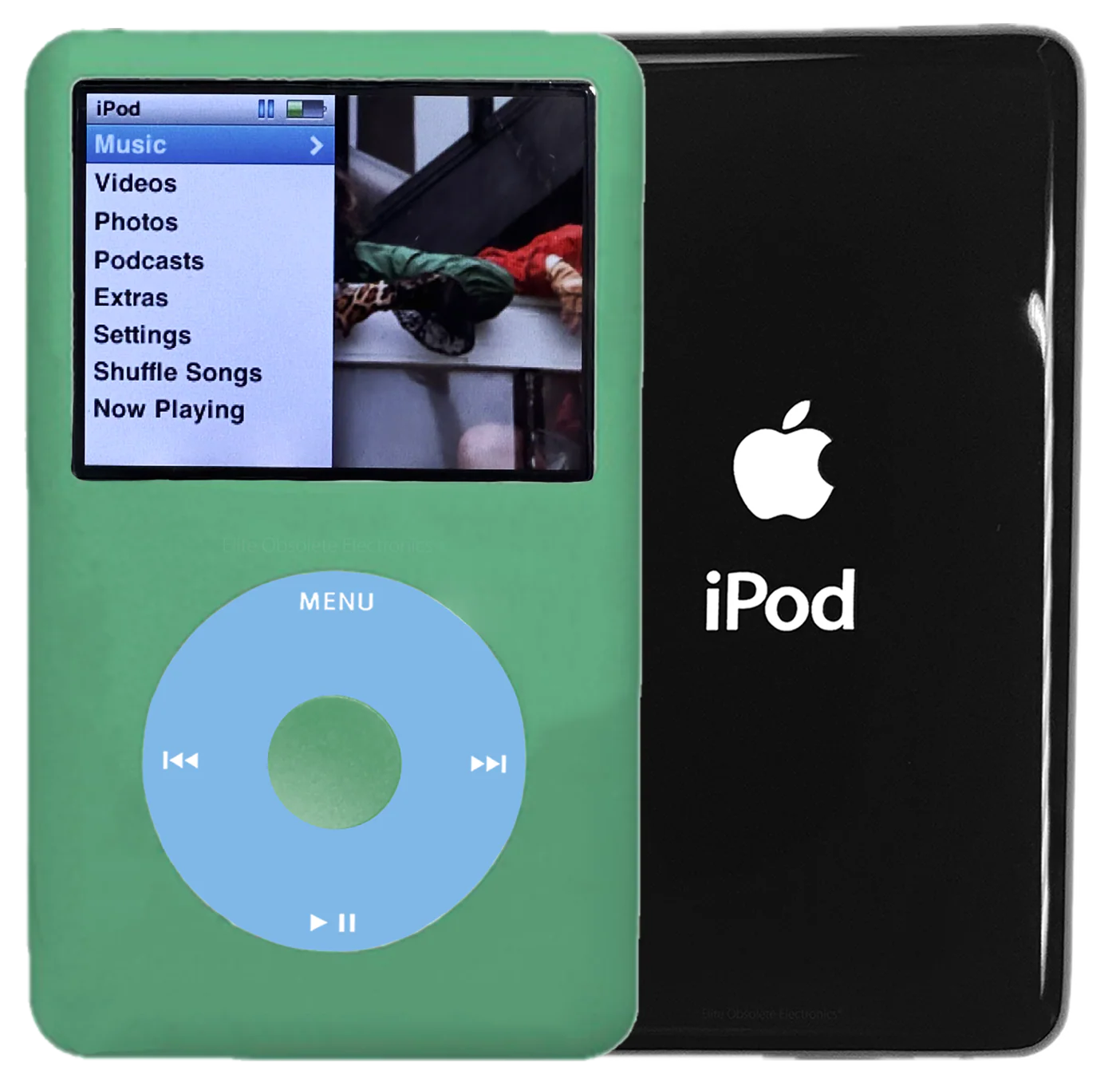 New Apple iPod Classic 6th & 7th Generation Teal Green Metal / Light Blue / Teal Green Metal (Black)