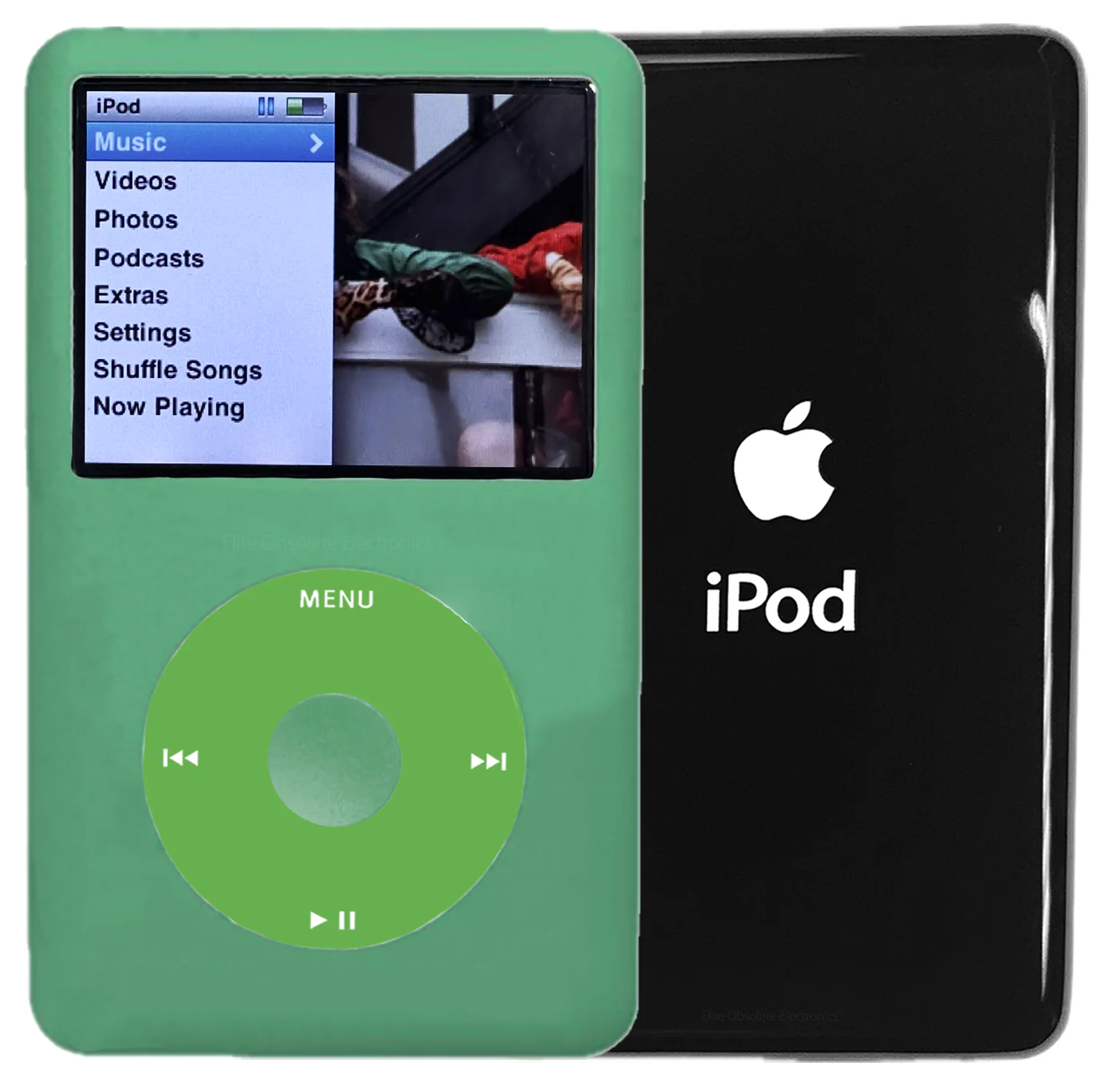 New Apple iPod Classic 6th & 7th Generation Teal Green Metal / Green / Teal Green Metal (Black)