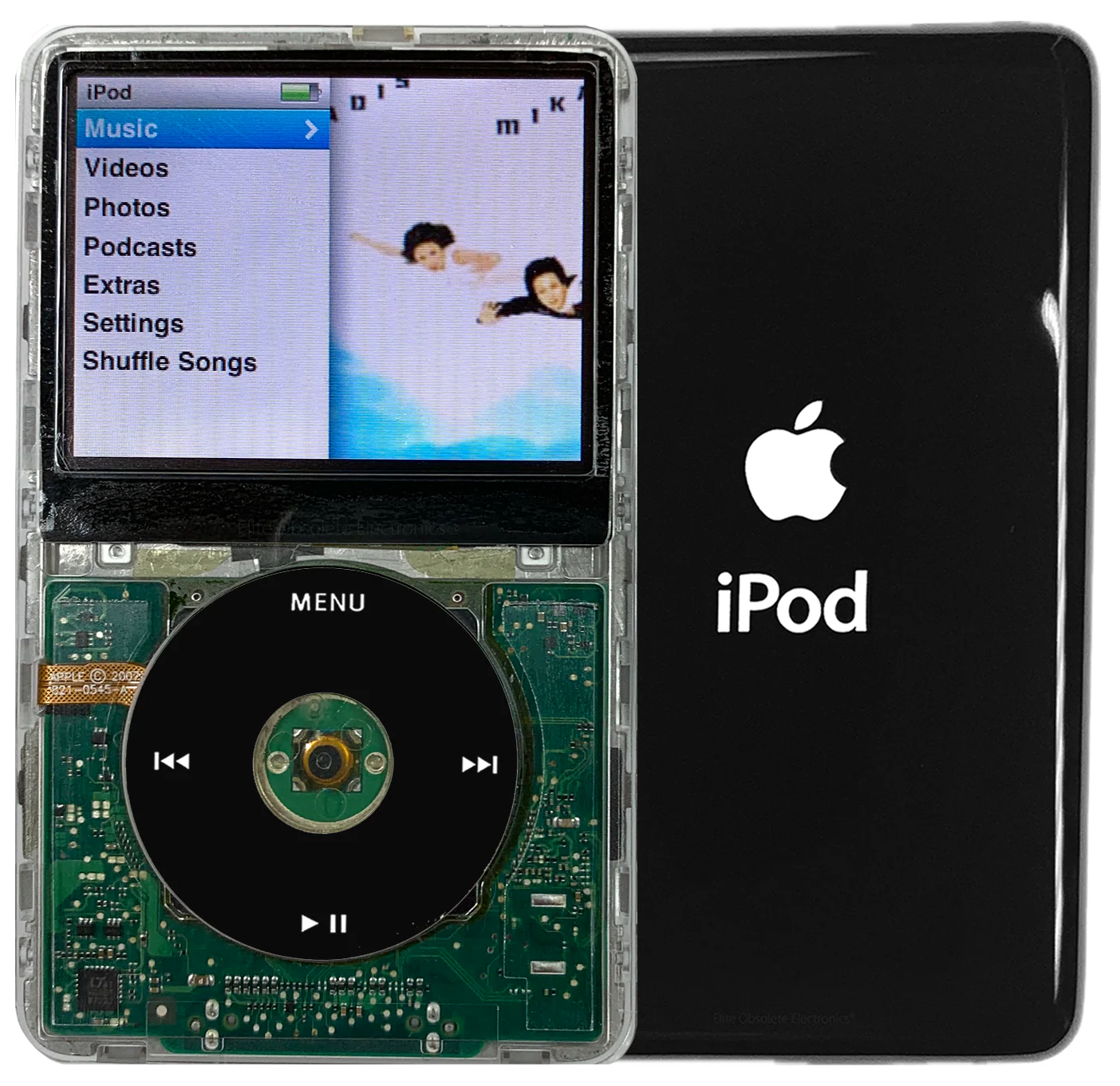 New Apple iPod Classic 6th & 7th Generation Transparent / Black / Transparent (Black)