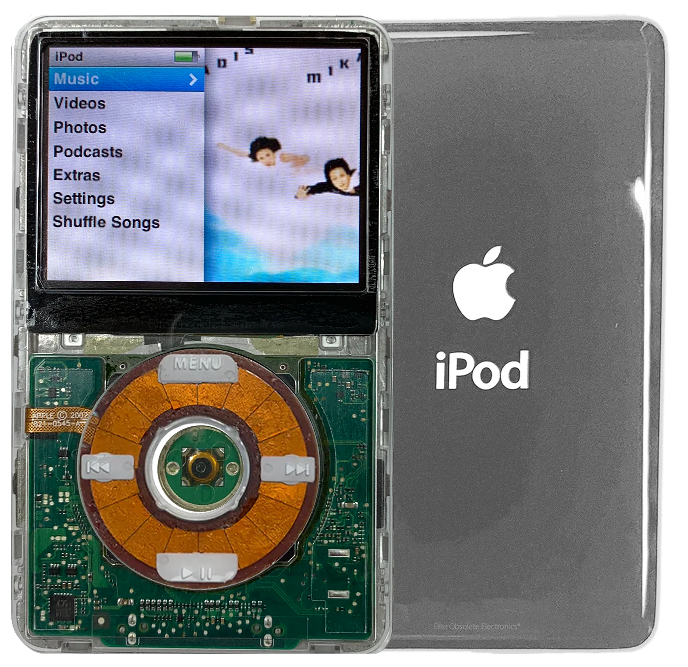New Apple iPod Classic 6th & 7th Generation Transparent / Transparent / Transparent (Silver)