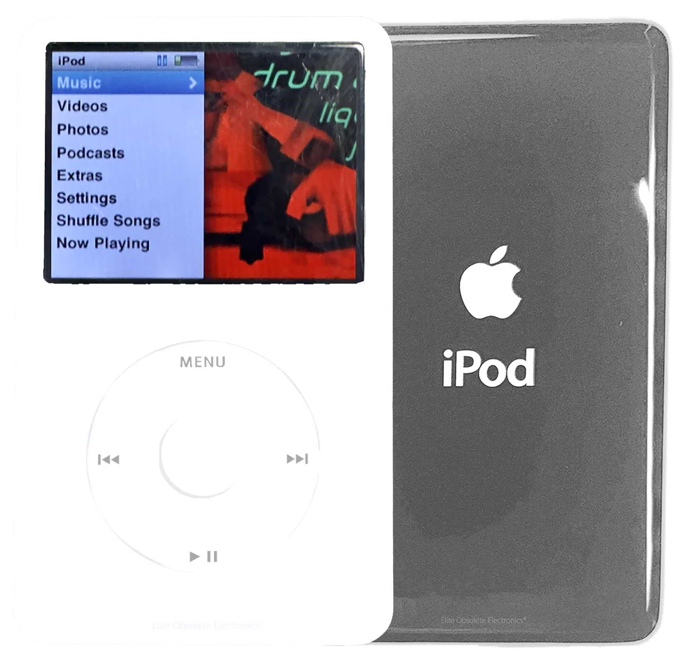 New Apple iPod Classic 6th & 7th Generation White Plastic / White / White Plastic (Silver)